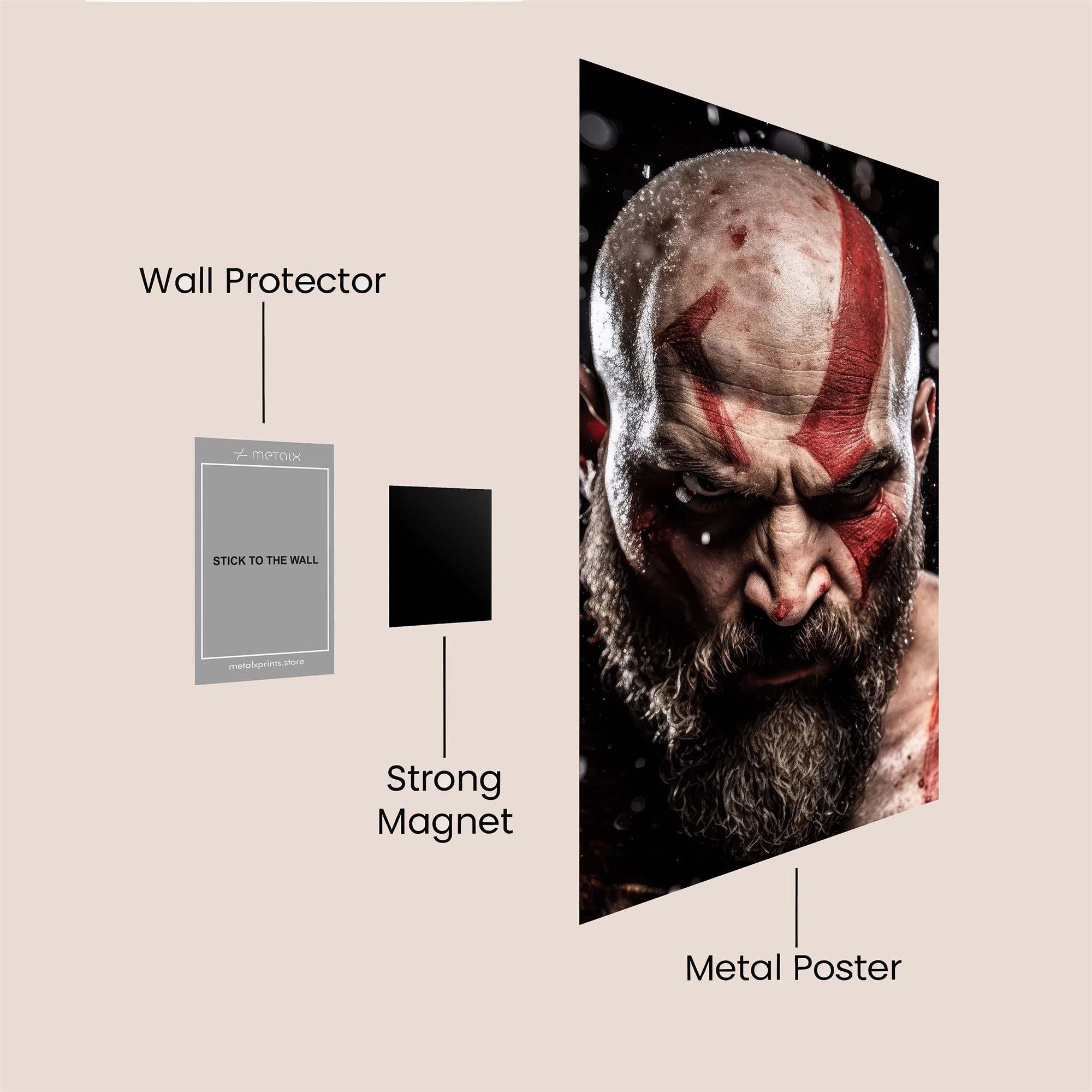 Kratos Resolute Safe Wall Magnetic / M