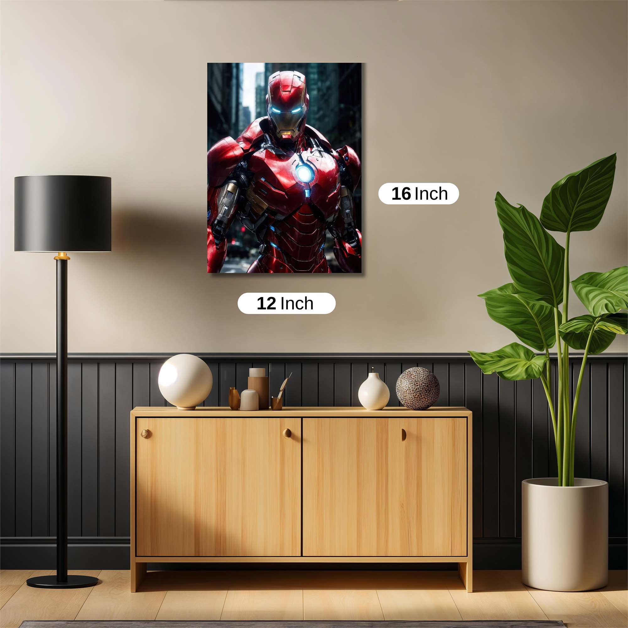 Iron Resolute Safe Wall Magnetic / M