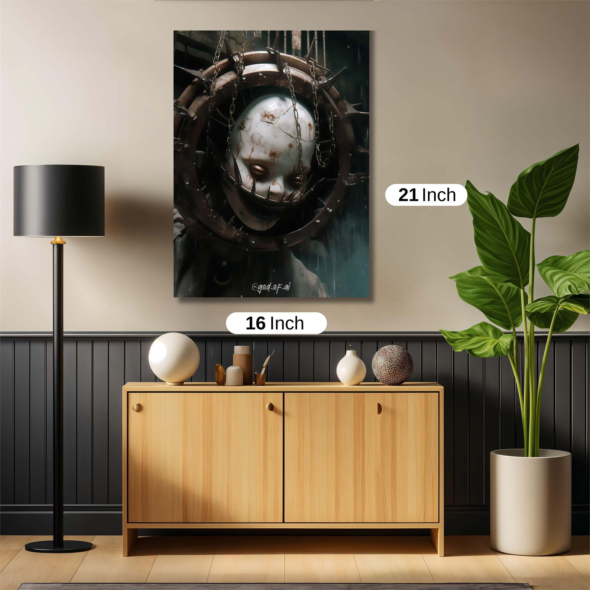 Doll Torment Safe Wall Magnetic / M