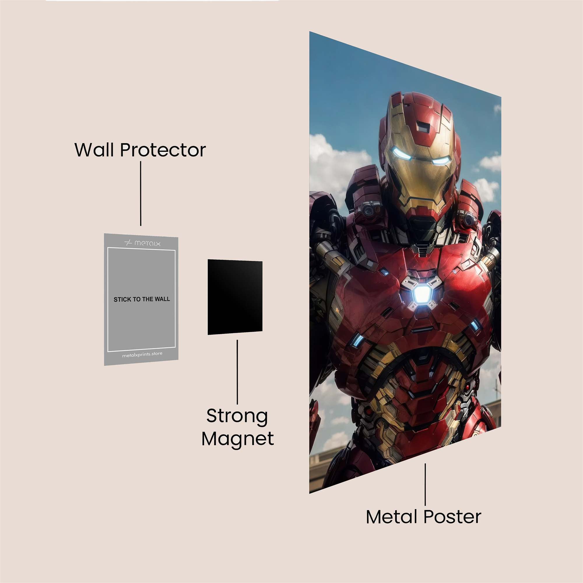Stark Resolute Safe Wall Magnetic / M