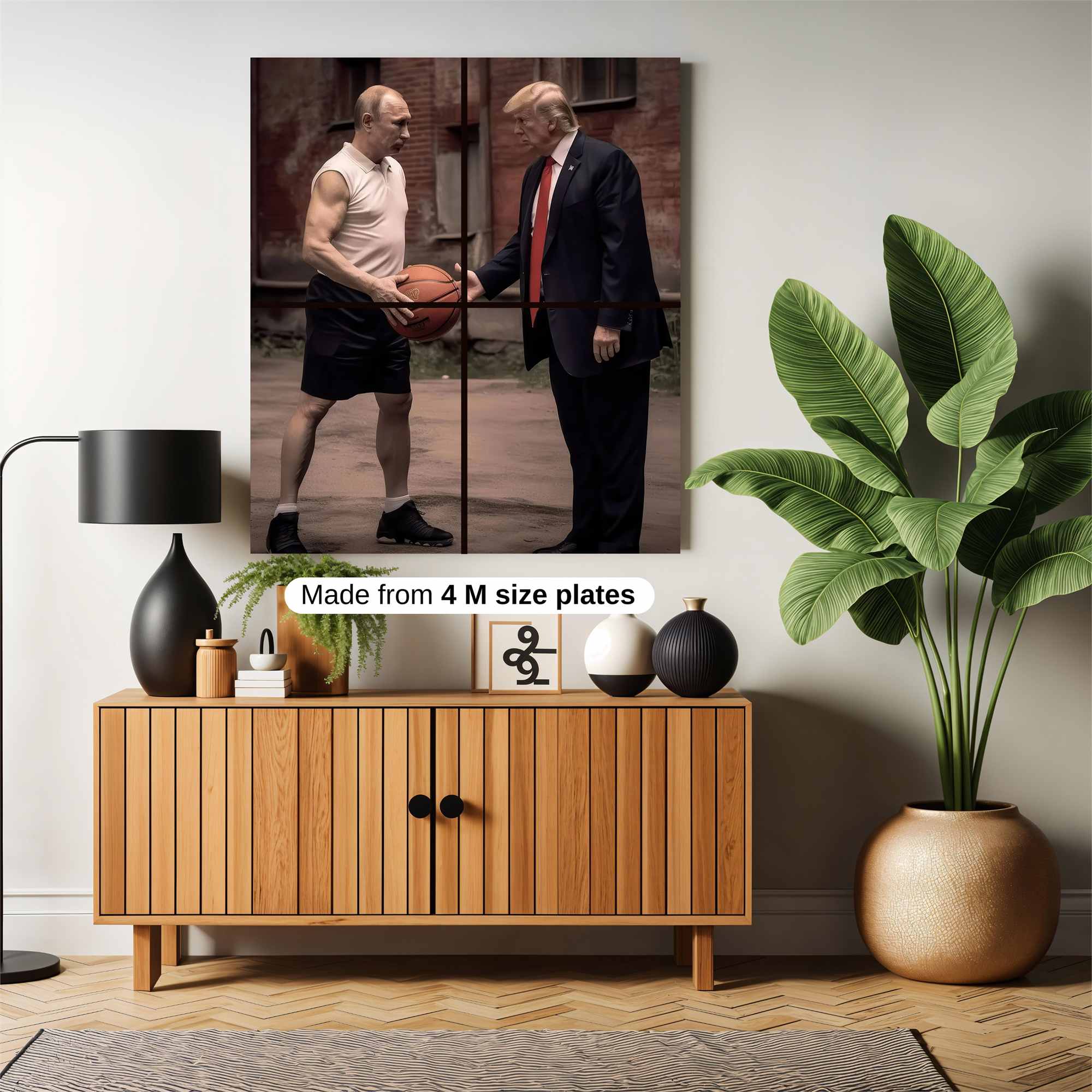Putin Playful Safe Wall Magnetic / M