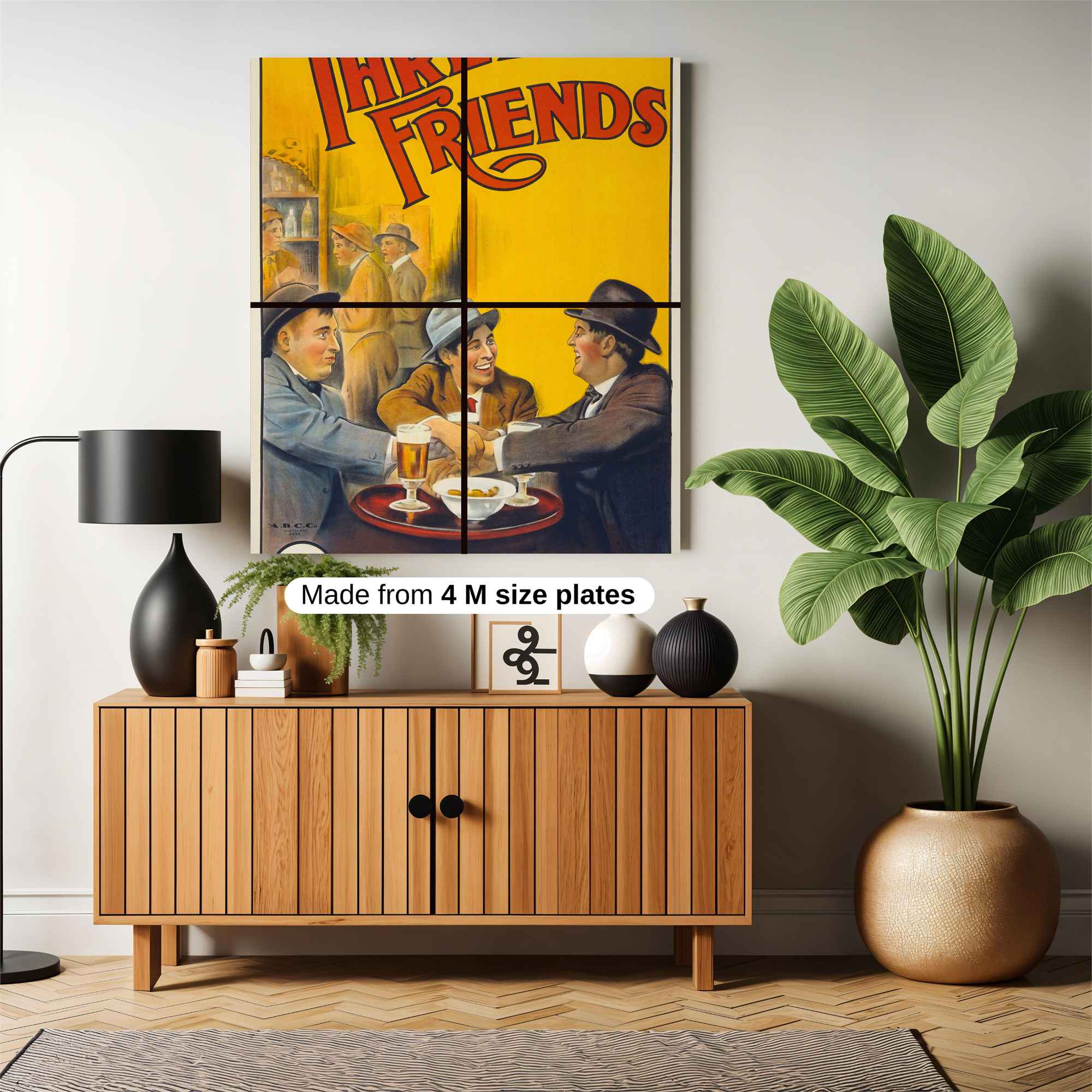 Friends Reunited Safe Wall Magnetic / M