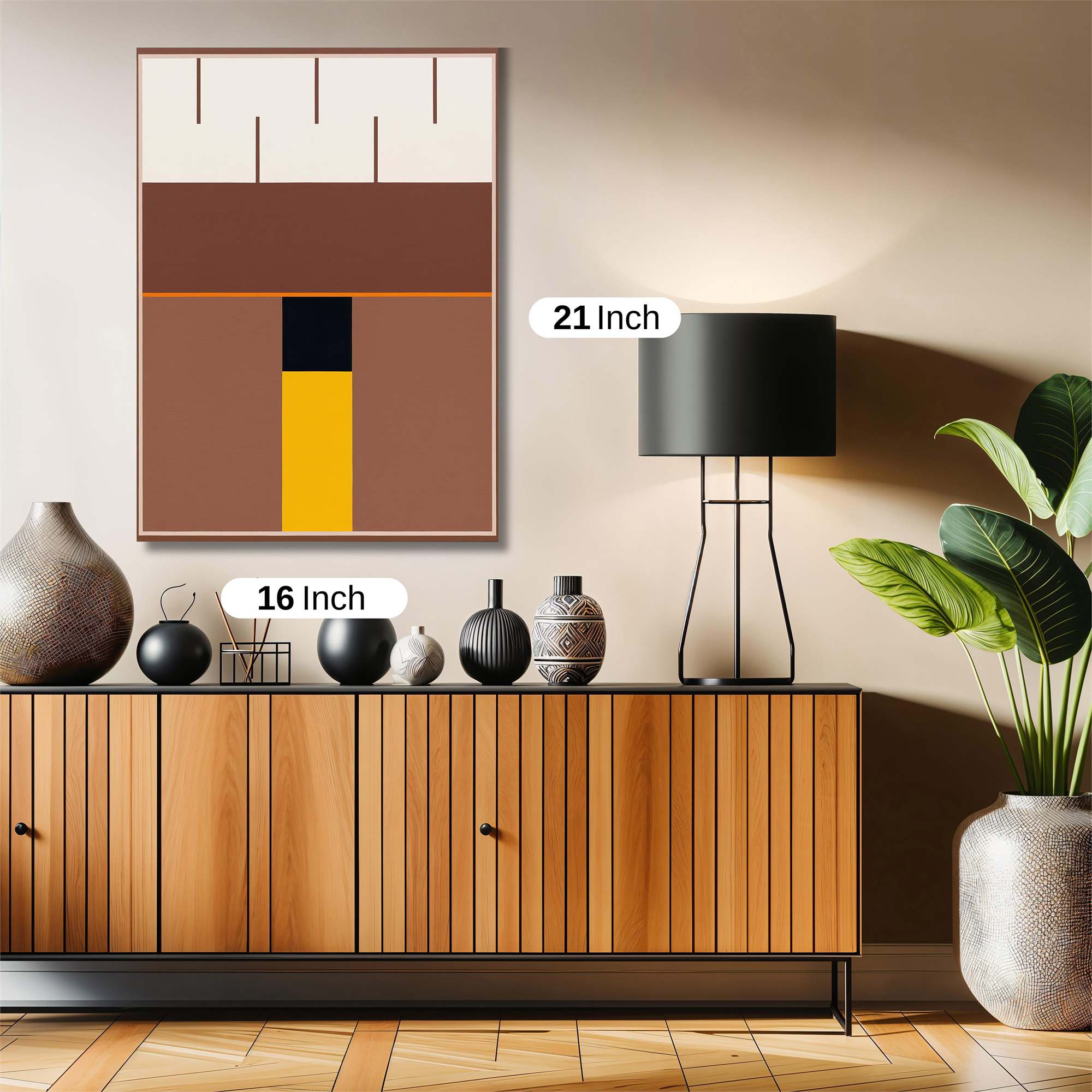 Mondrian Mystery Safe Wall Magnetic / M