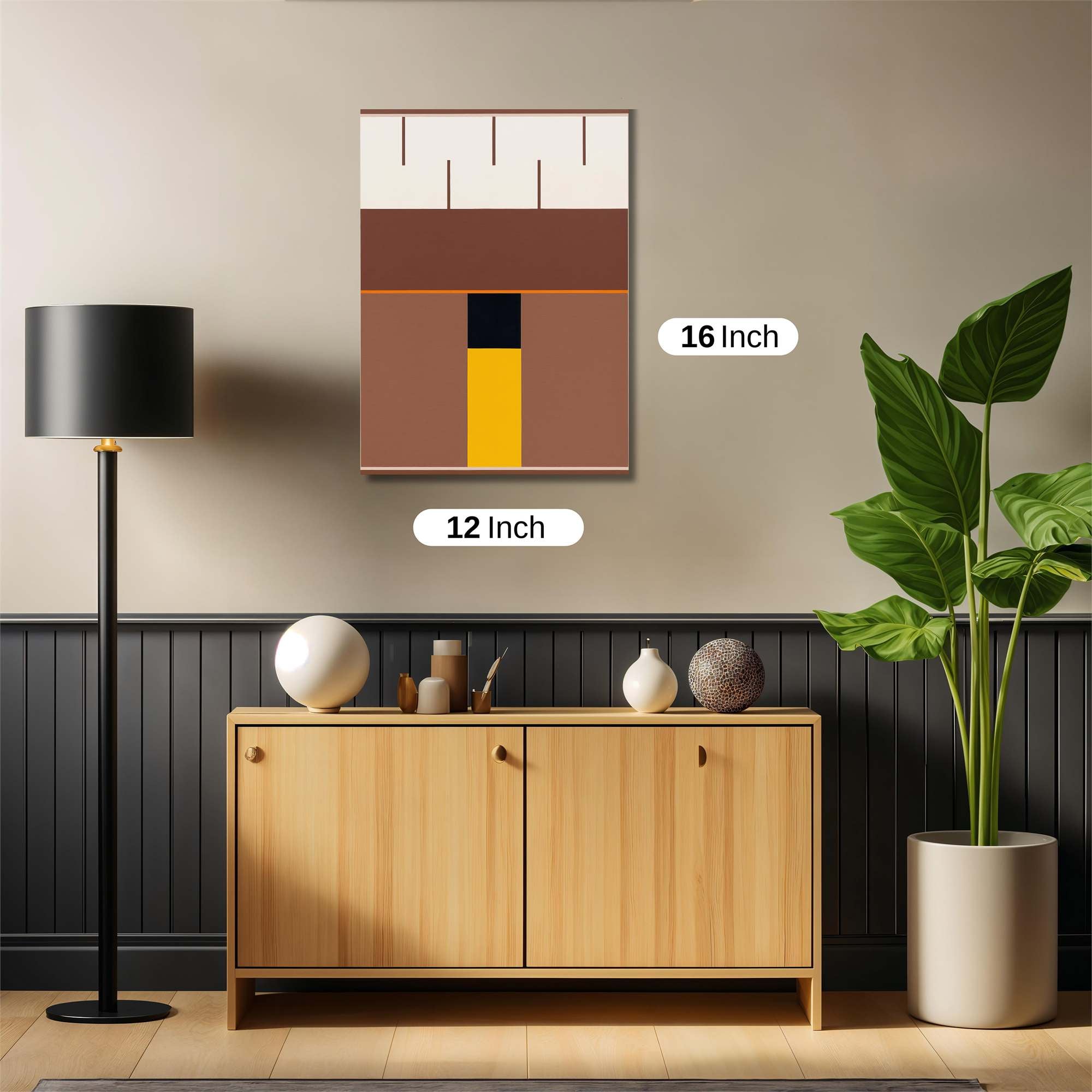 Mondrian Mystery Safe Wall Magnetic / M