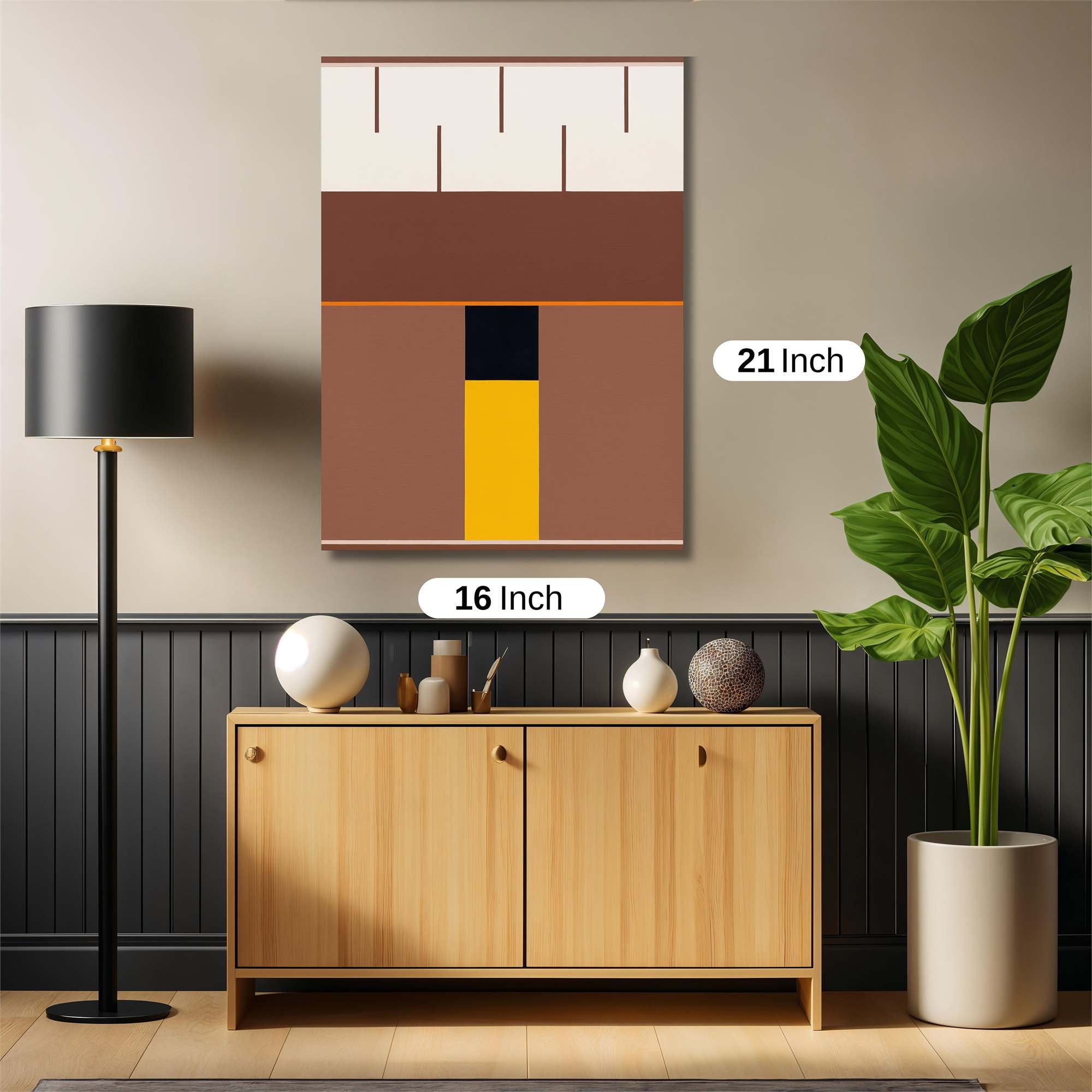 Mondrian Mystery Safe Wall Magnetic / M