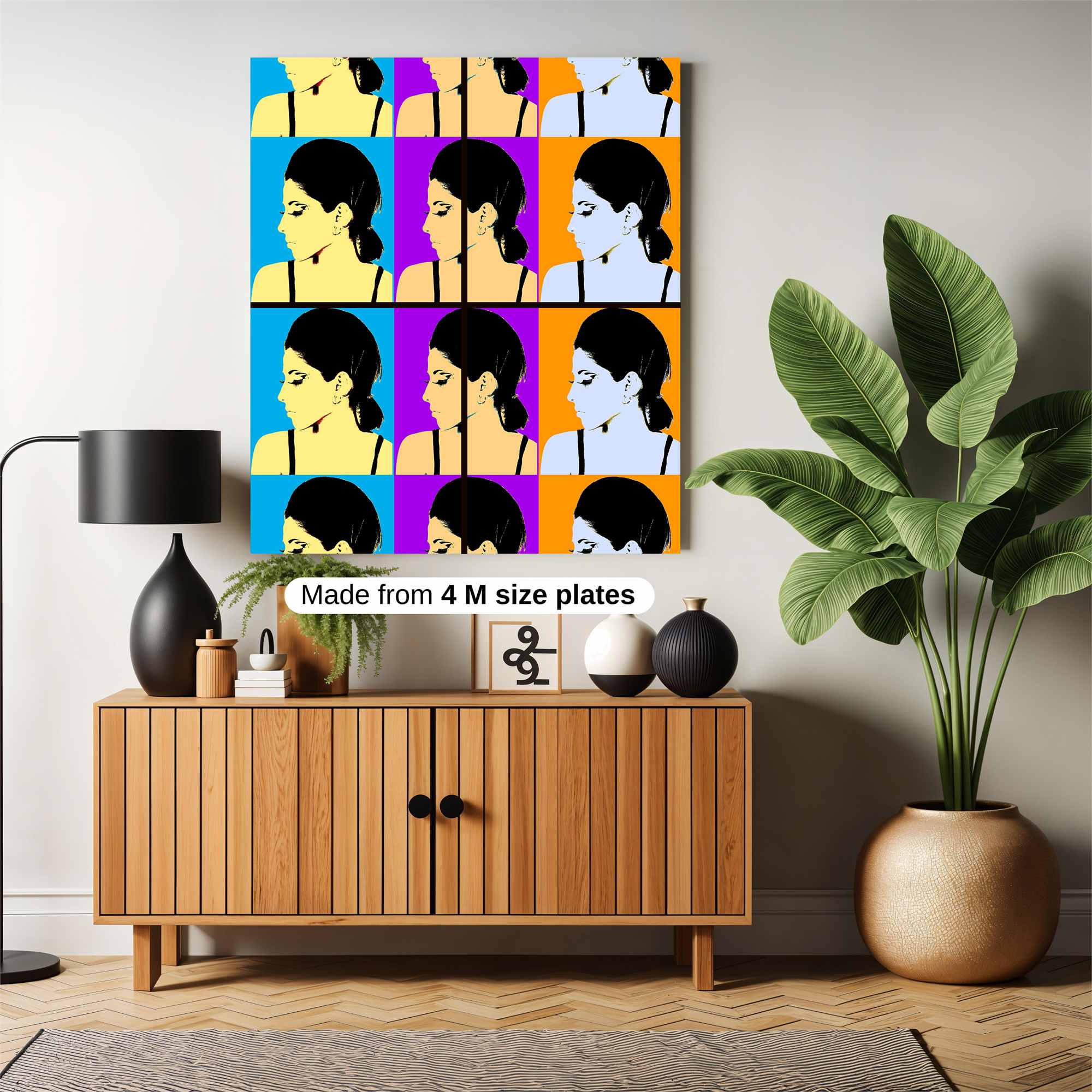 Pop Art Safe Wall Magnetic / M