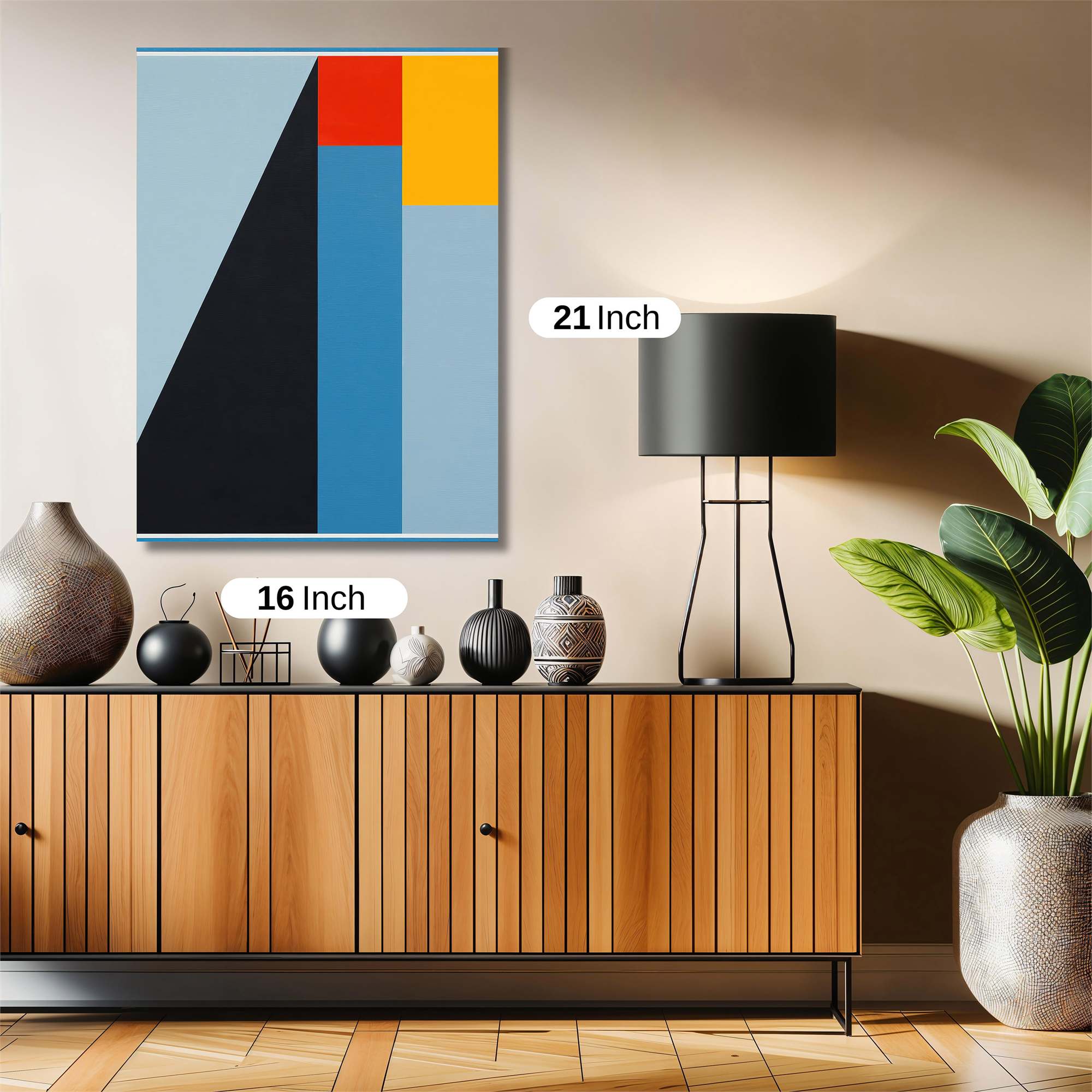 Geometric Harmony Safe Wall Magnetic / M