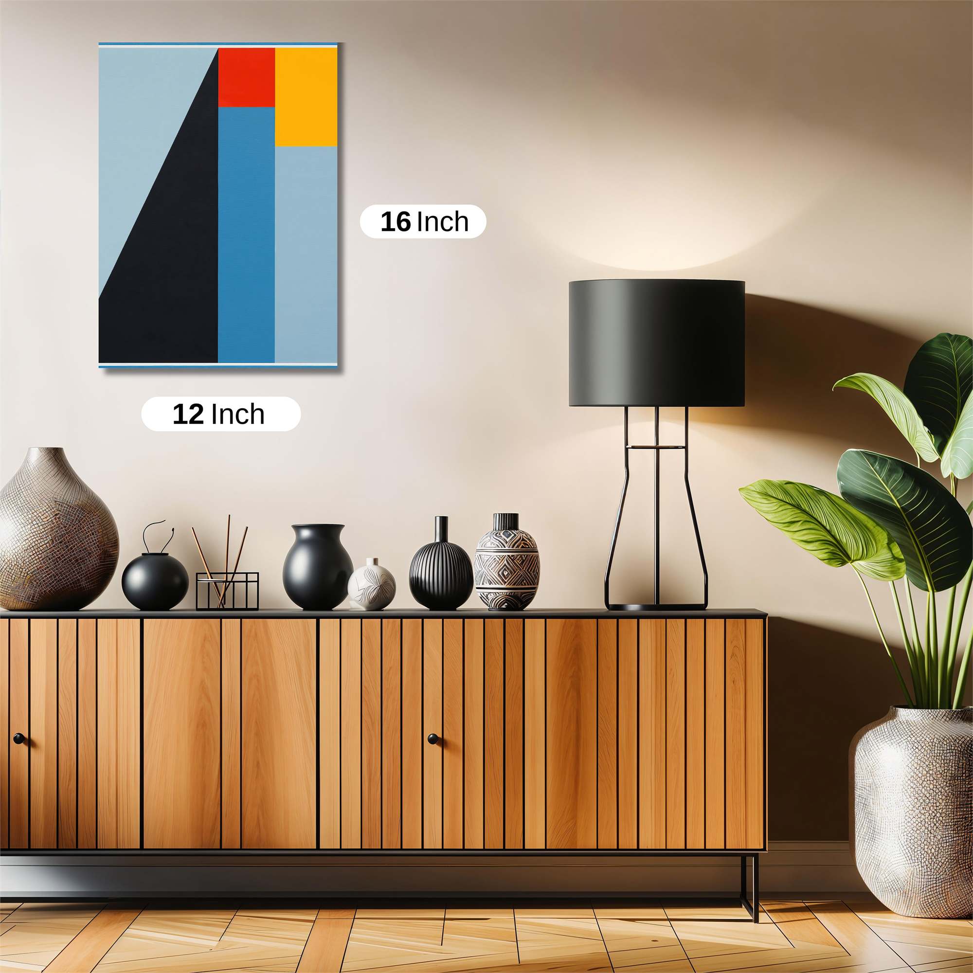 Geometric Harmony Safe Wall Magnetic / M