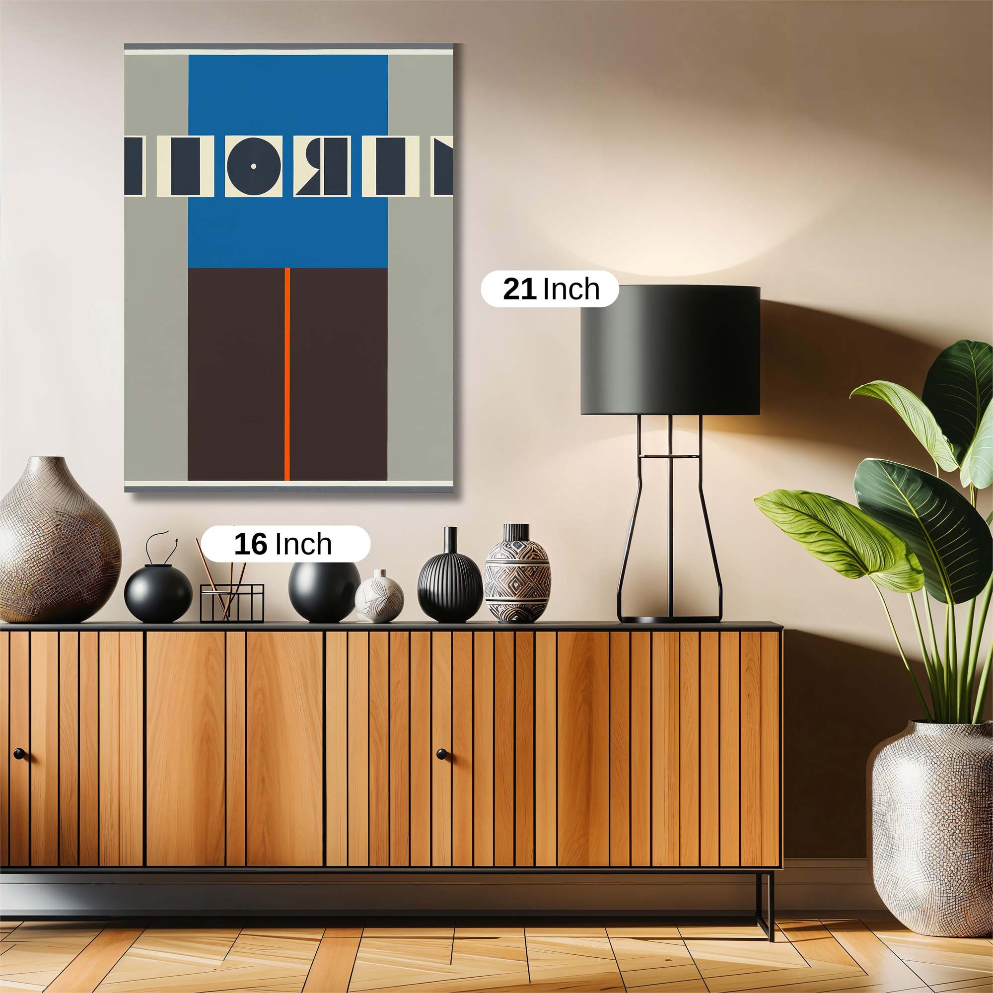 Suprematism Vibrant Safe Wall Magnetic / M