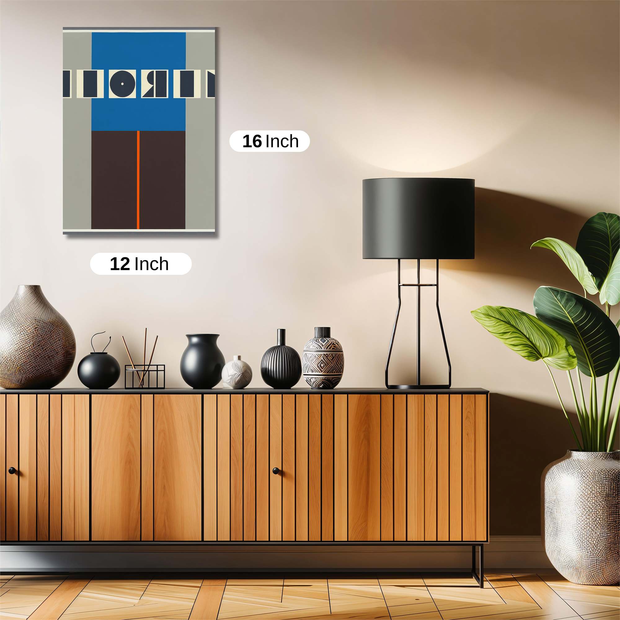 Suprematism Vibrant Safe Wall Magnetic / M