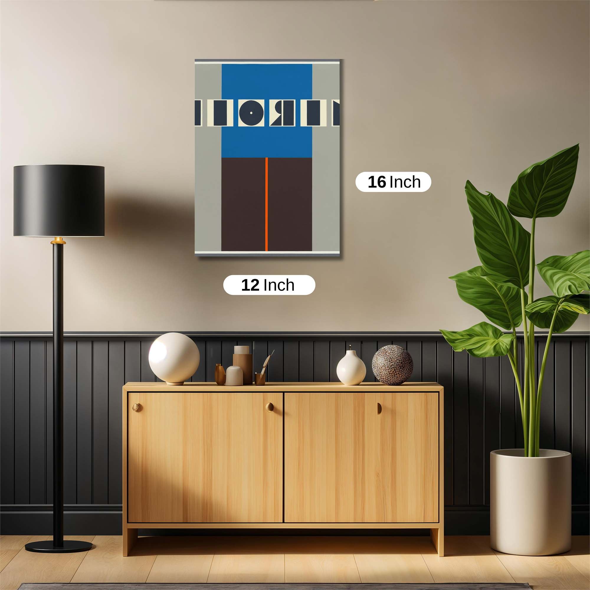 Suprematism Vibrant Safe Wall Magnetic / M