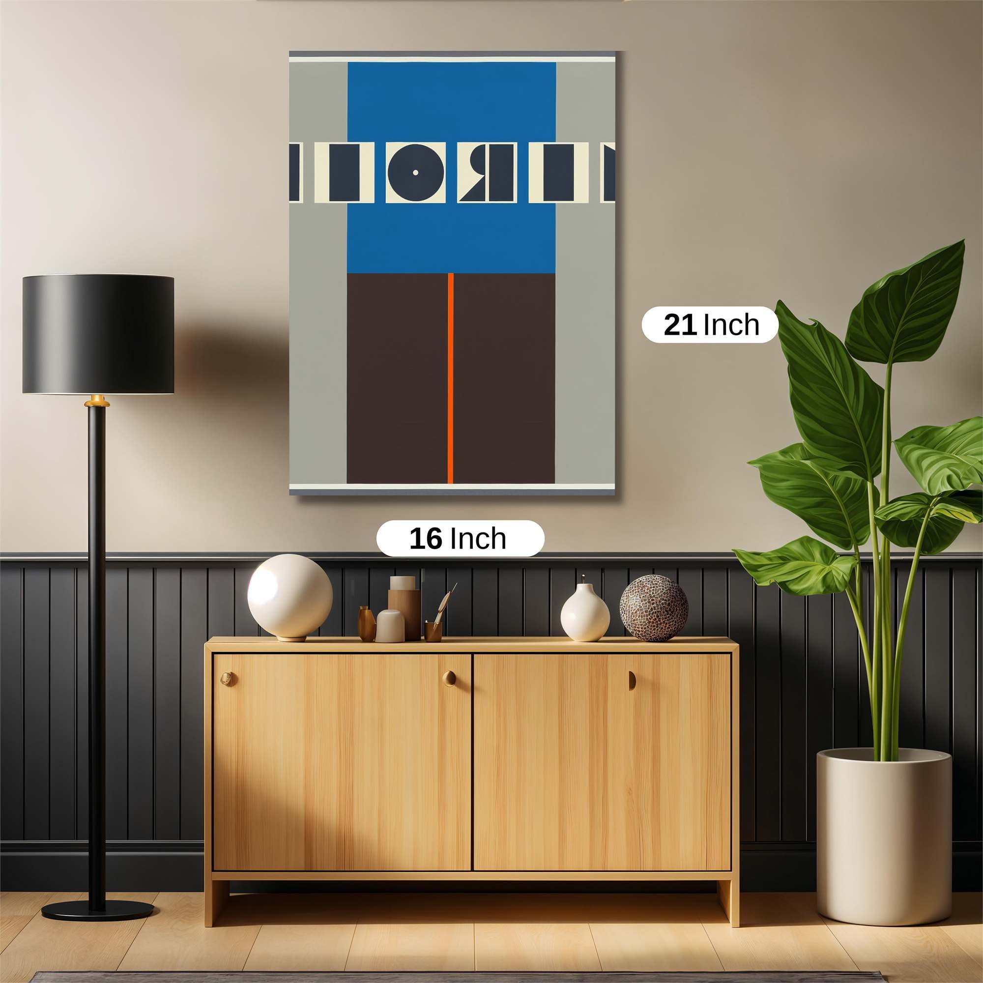 Suprematism Vibrant Safe Wall Magnetic / M