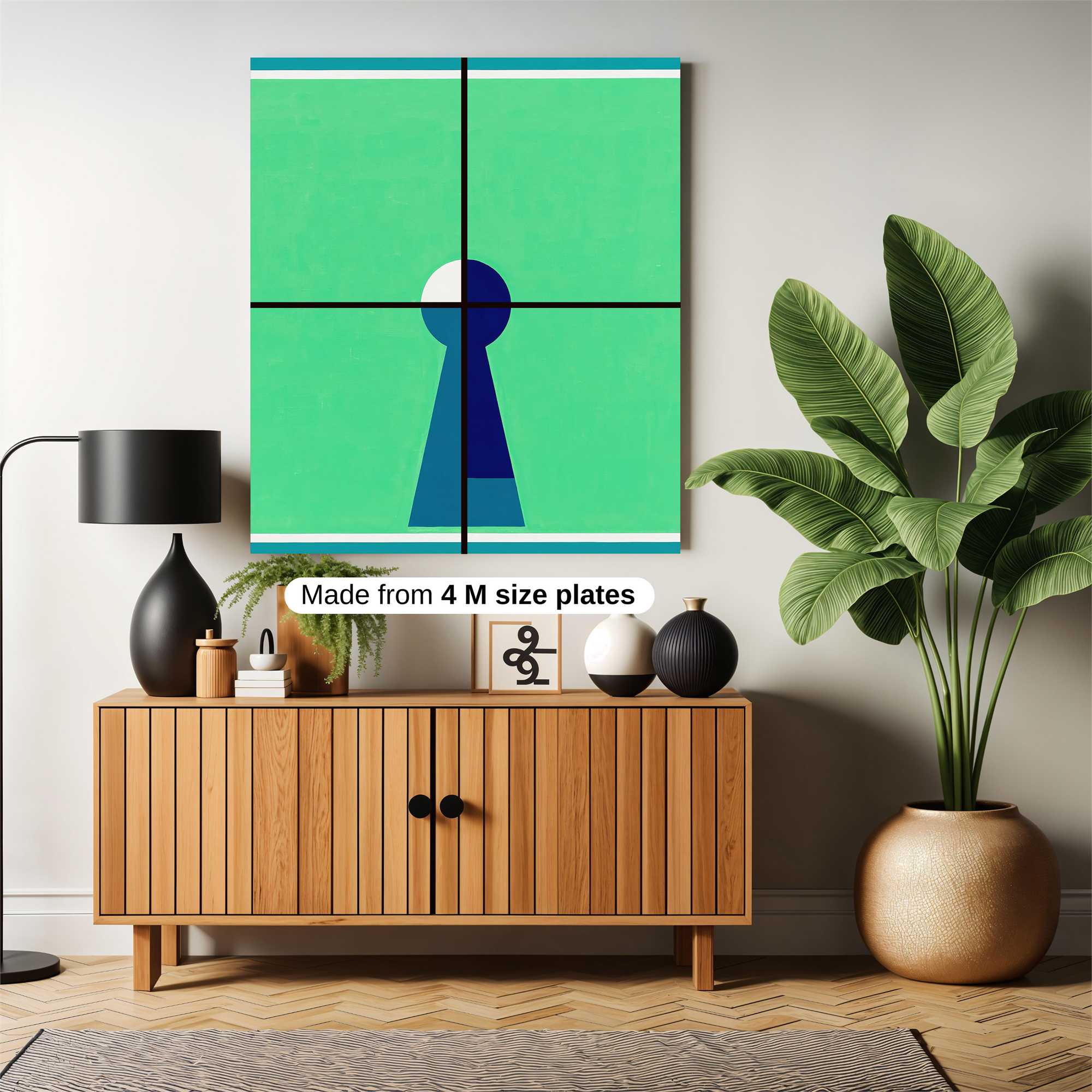 Keyhole Serene Safe Wall Magnetic / M
