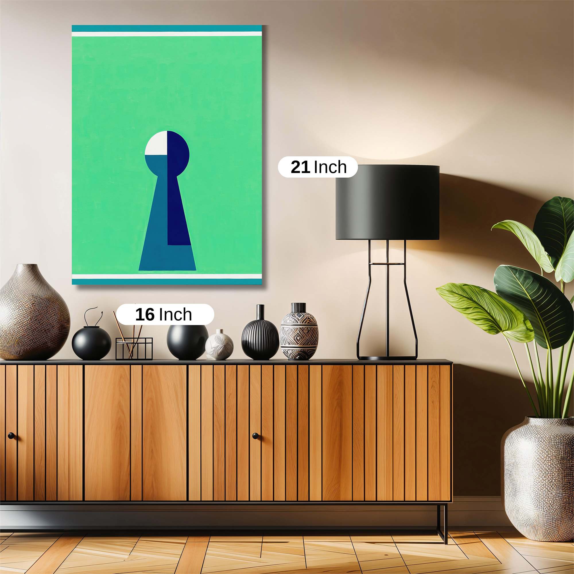 Keyhole Serene Safe Wall Magnetic / M
