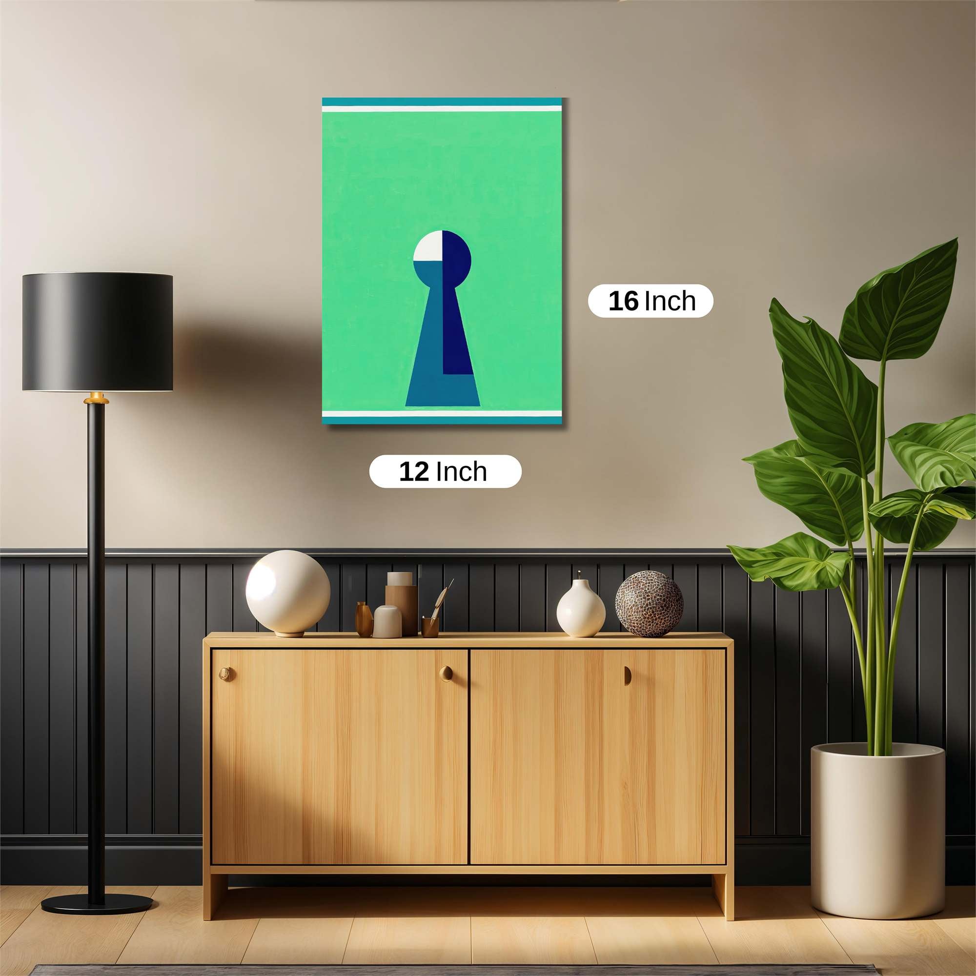 Keyhole Serene Safe Wall Magnetic / M