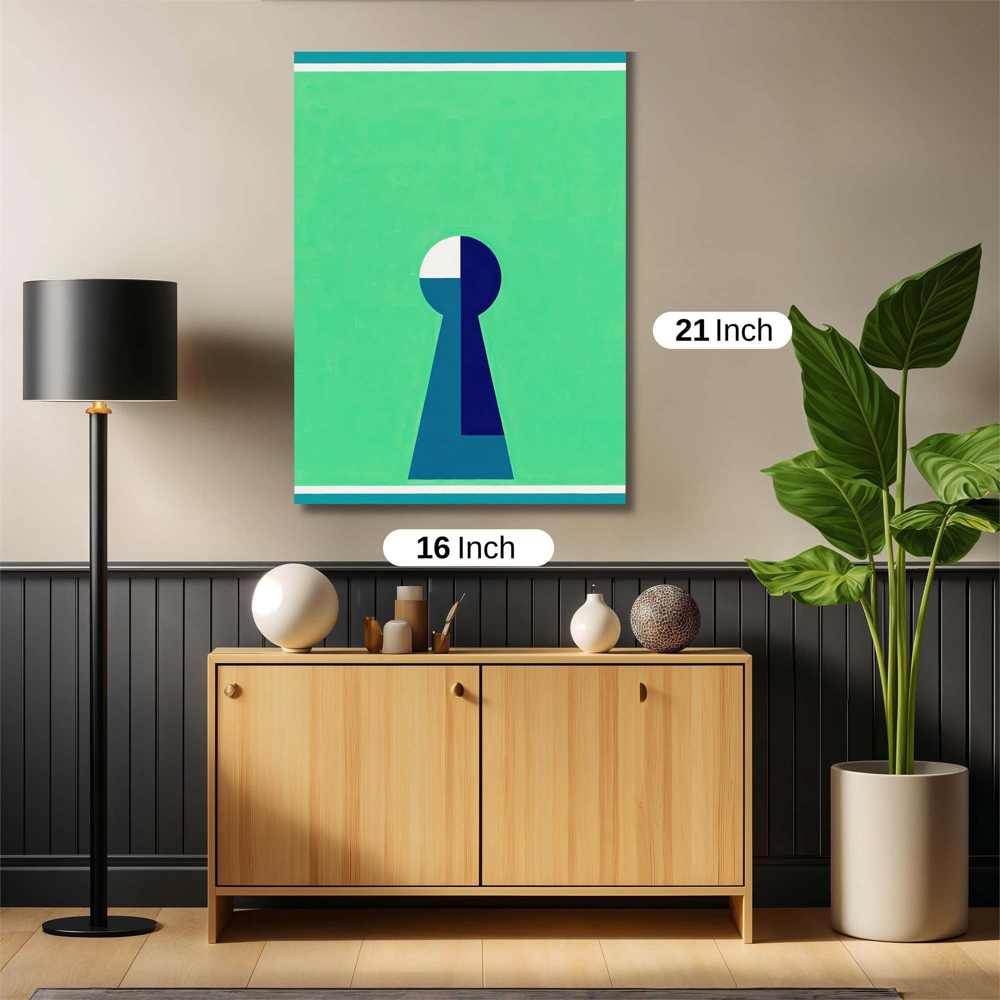 Keyhole Serene Safe Wall Magnetic / M