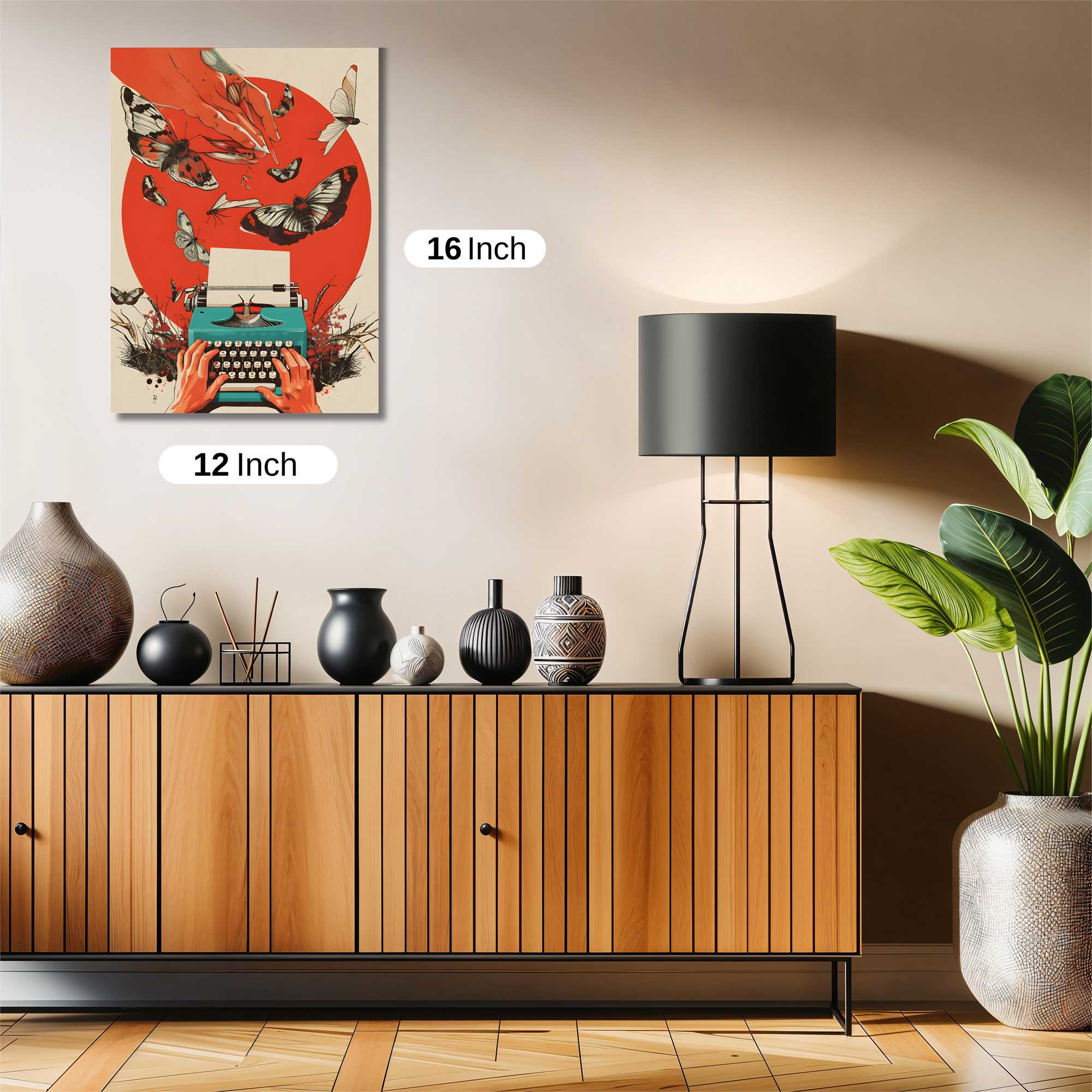 Butterfly Whimsy Safe Wall Magnetic / M