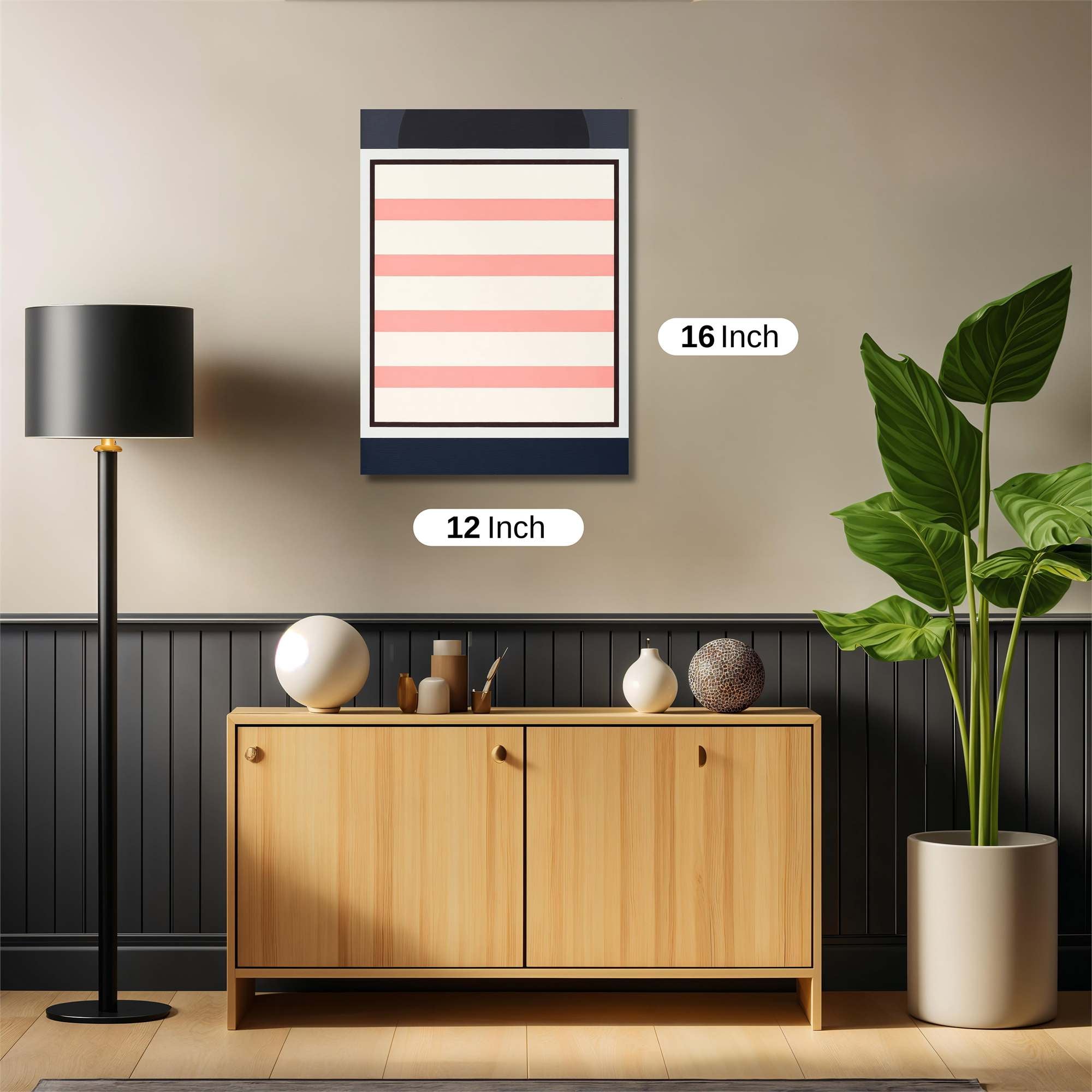 Stripe Serenity Safe Wall Magnetic / M