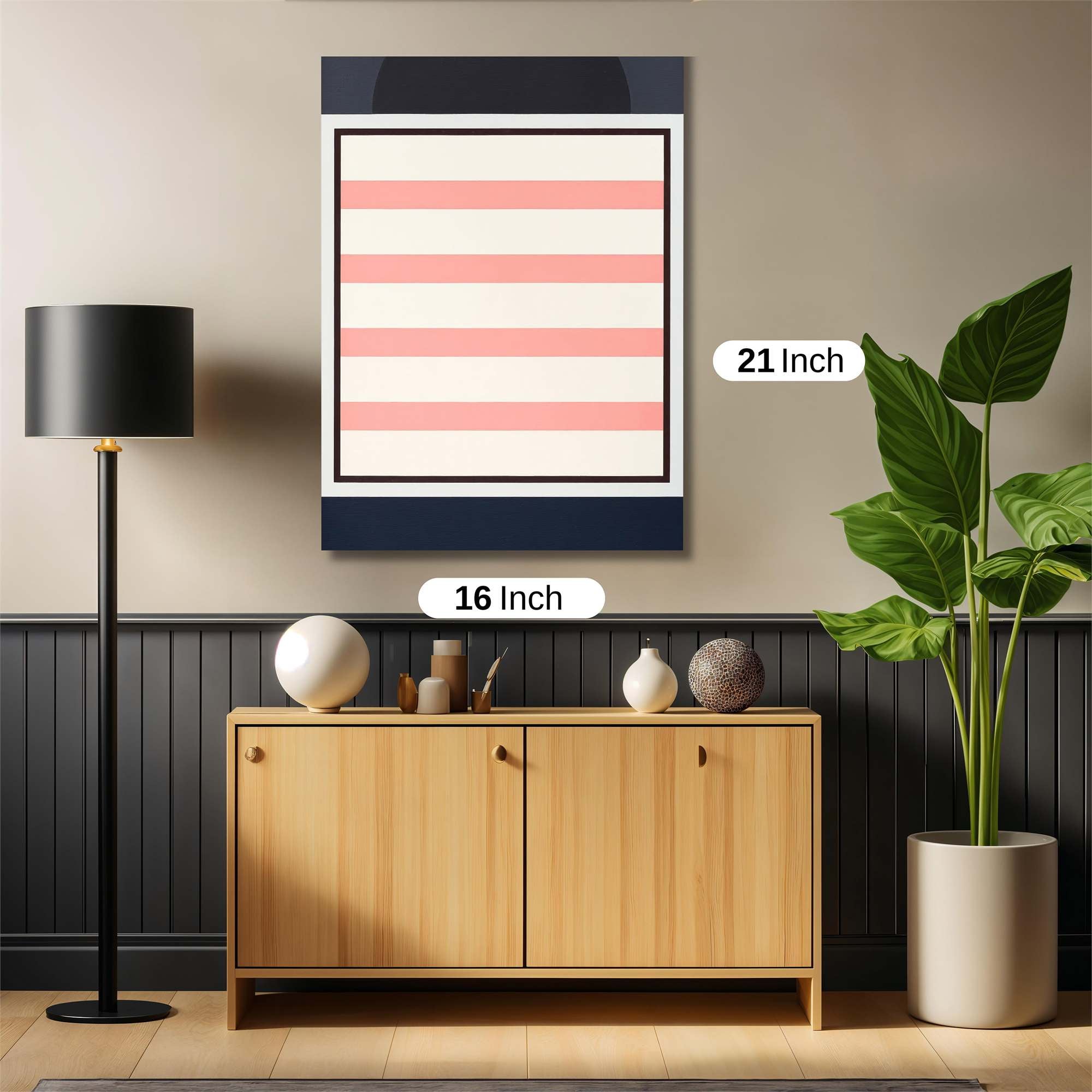 Stripe Serenity Safe Wall Magnetic / M