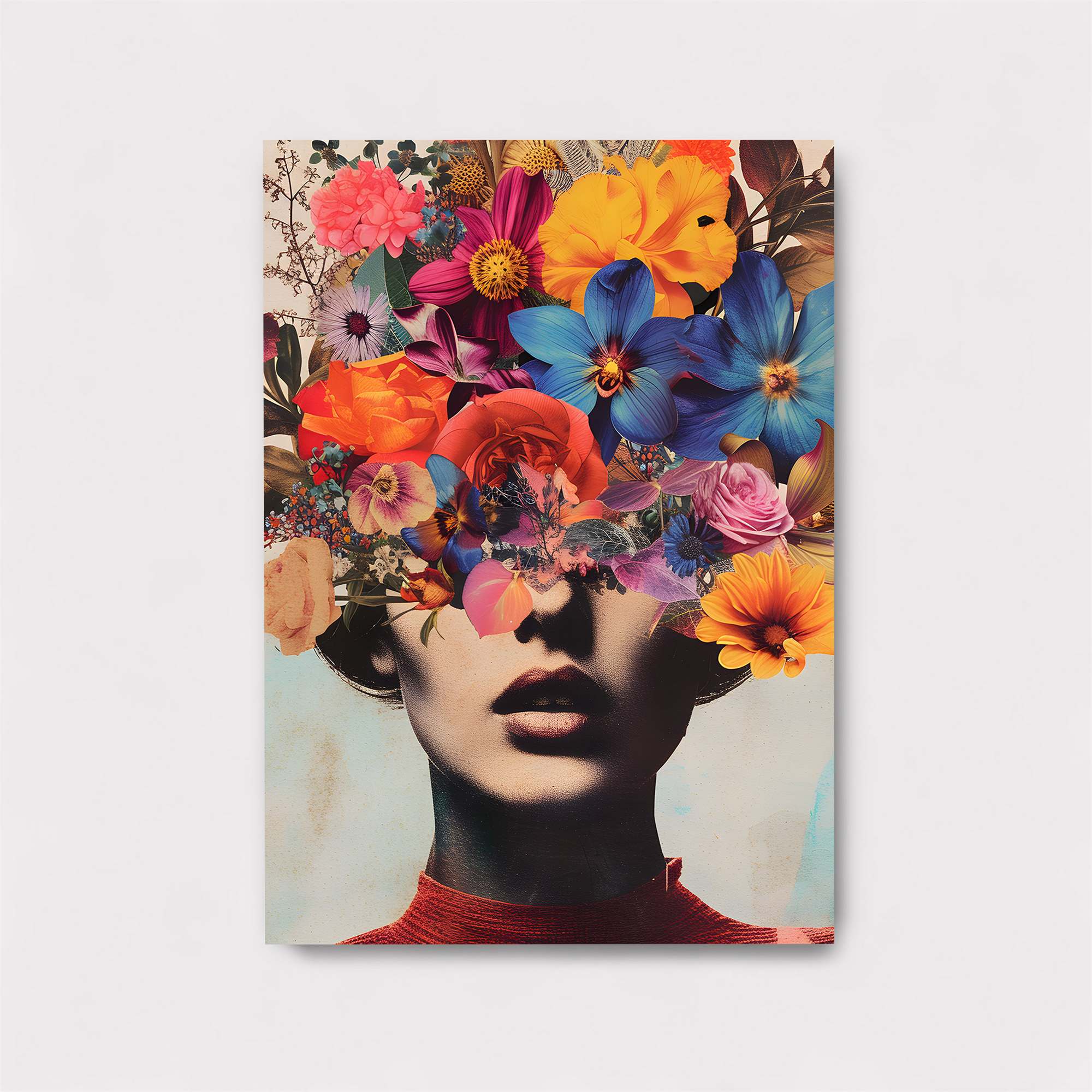 Floral Whimsy Safe Wall Magnetic / M