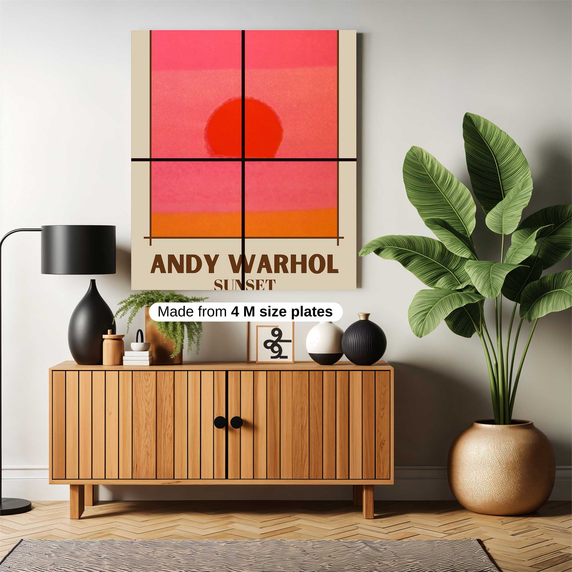 Warhol Serenity Safe Wall Magnetic / M