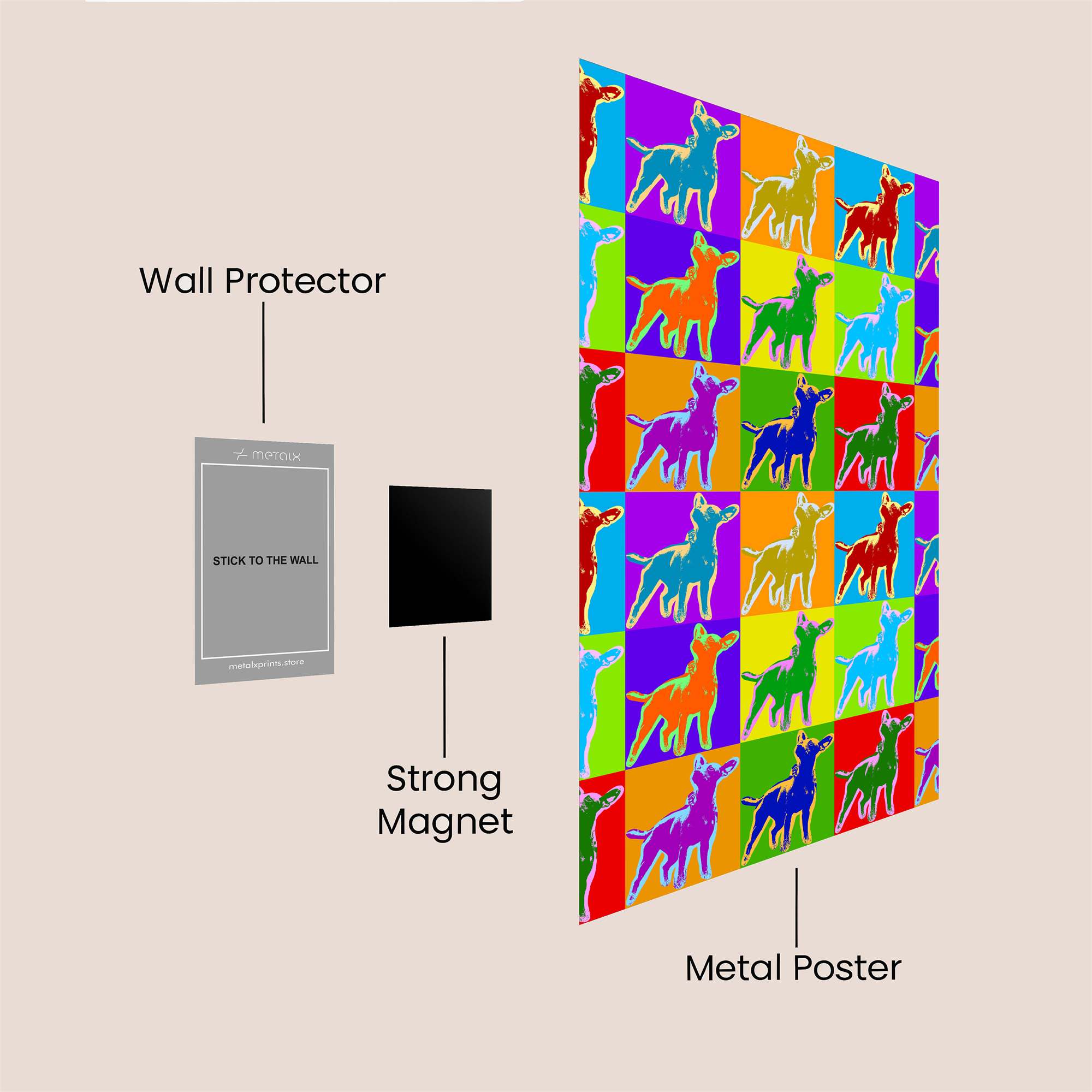 DogFestive Safe Wall Magnetic / M