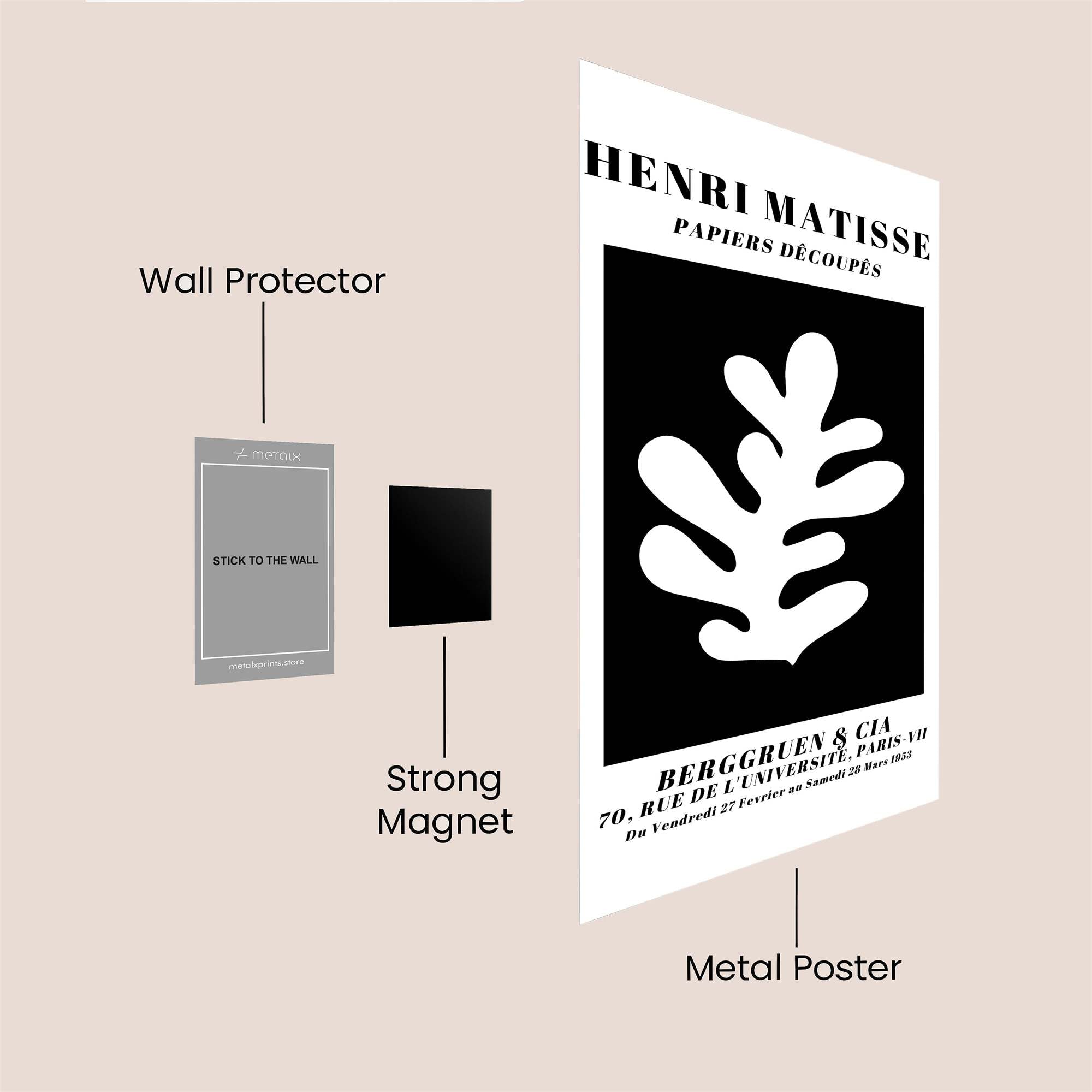 Matisse Magic Safe Wall Magnetic / M