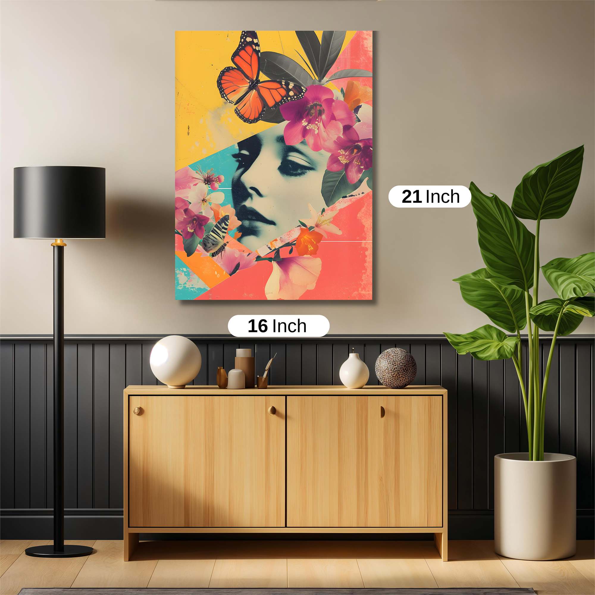 ButterflyWhimsy Safe Wall Magnetic / M