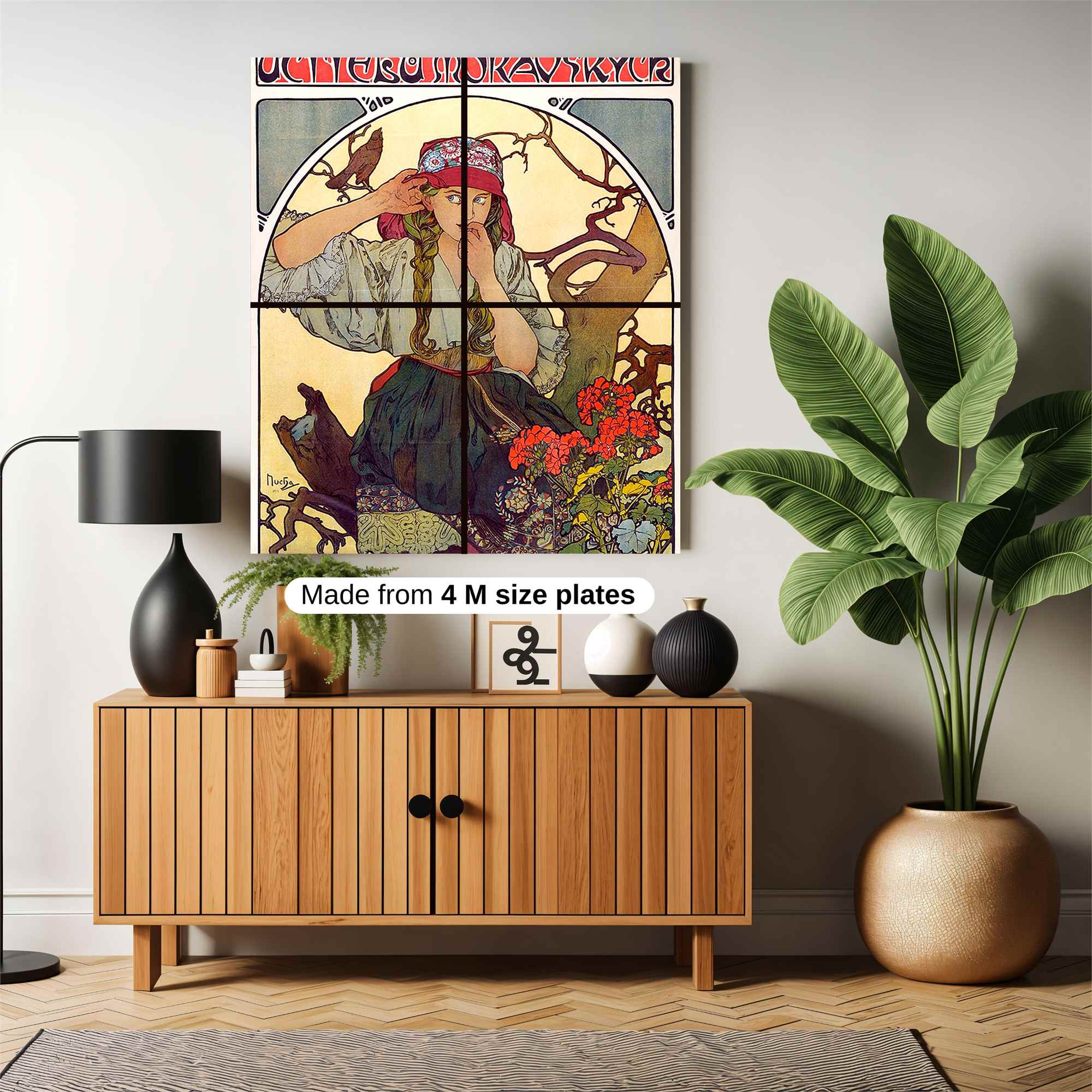 Moravian Whimsy Safe Wall Magnetic / M