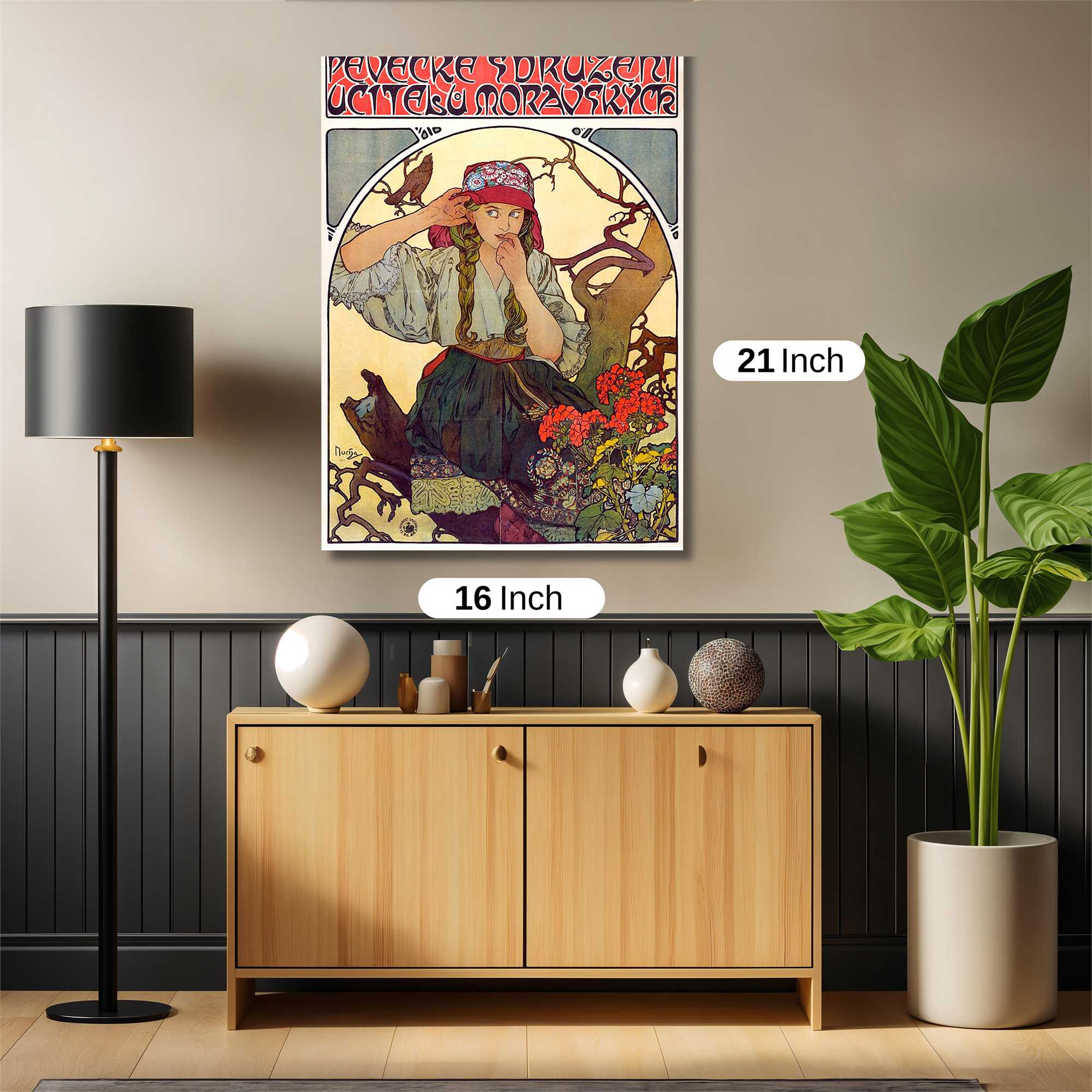 Moravian Whimsy Safe Wall Magnetic / M