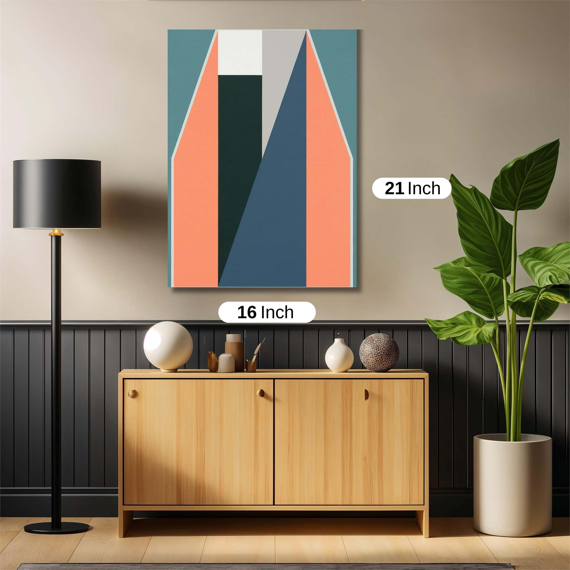 Abstract Serenity Safe Wall Magnetic / M