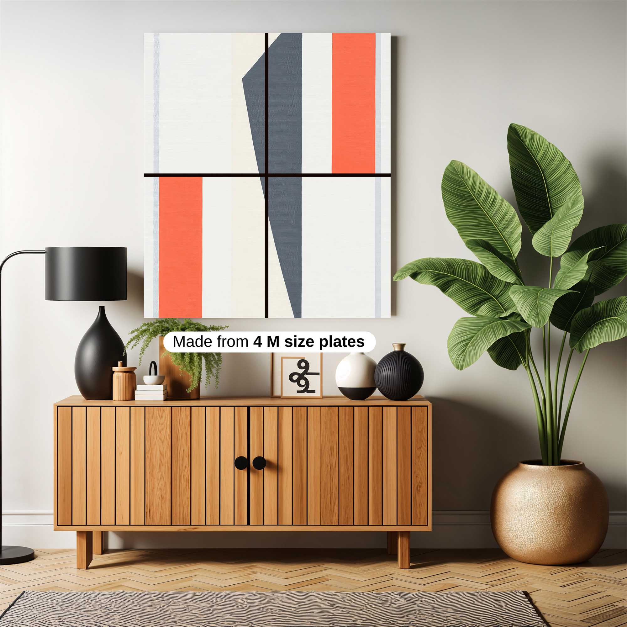 Abstract Serenity Safe Wall Magnetic / M