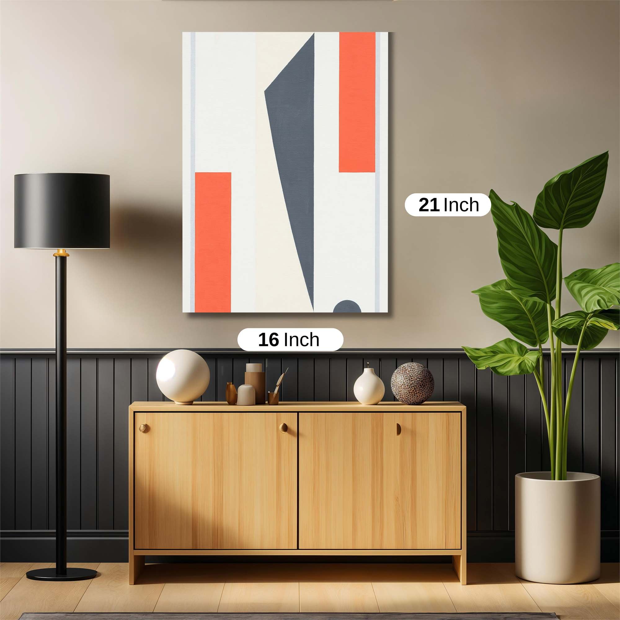 Abstract Serenity Safe Wall Magnetic / M