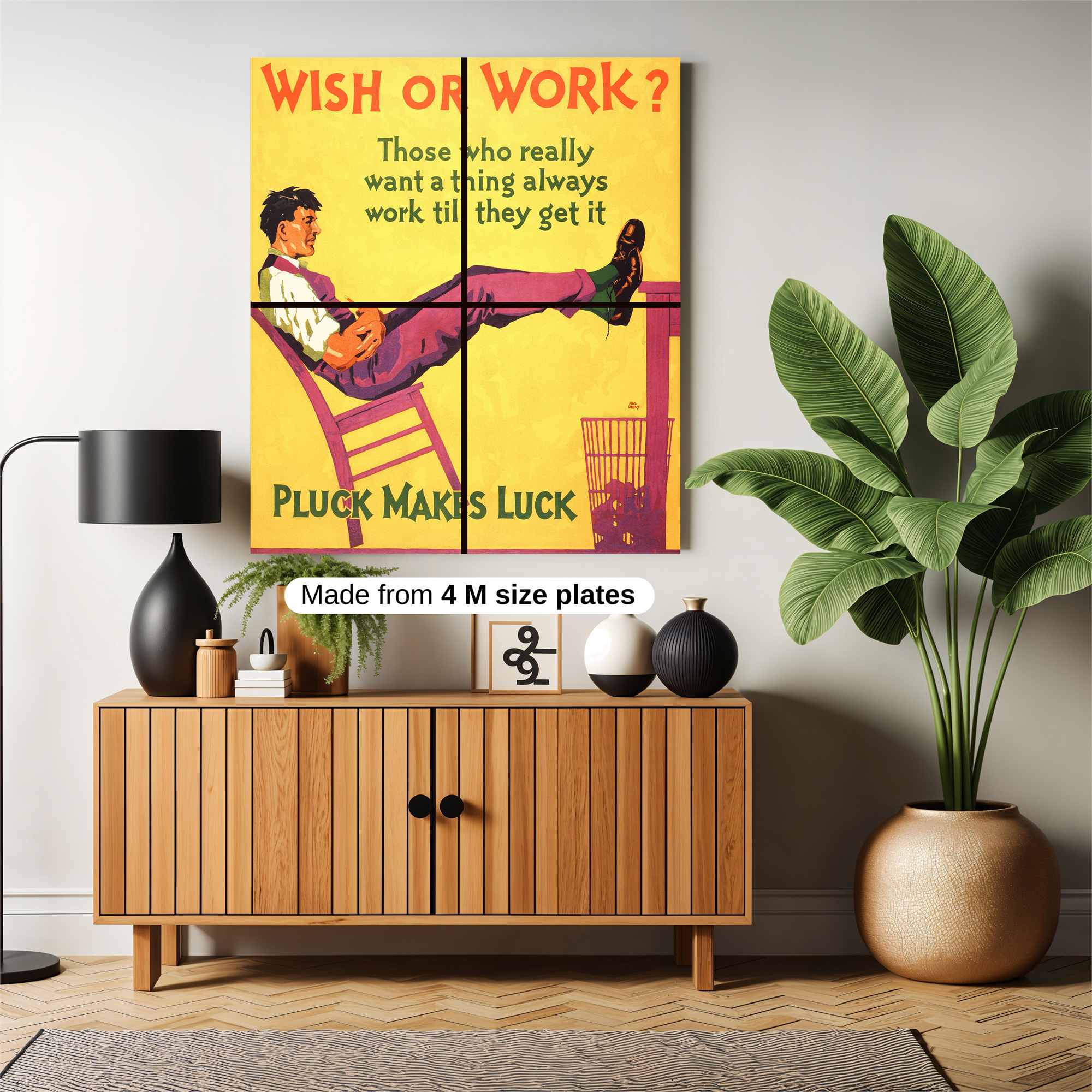 Lazybones Lament Safe Wall Magnetic / M