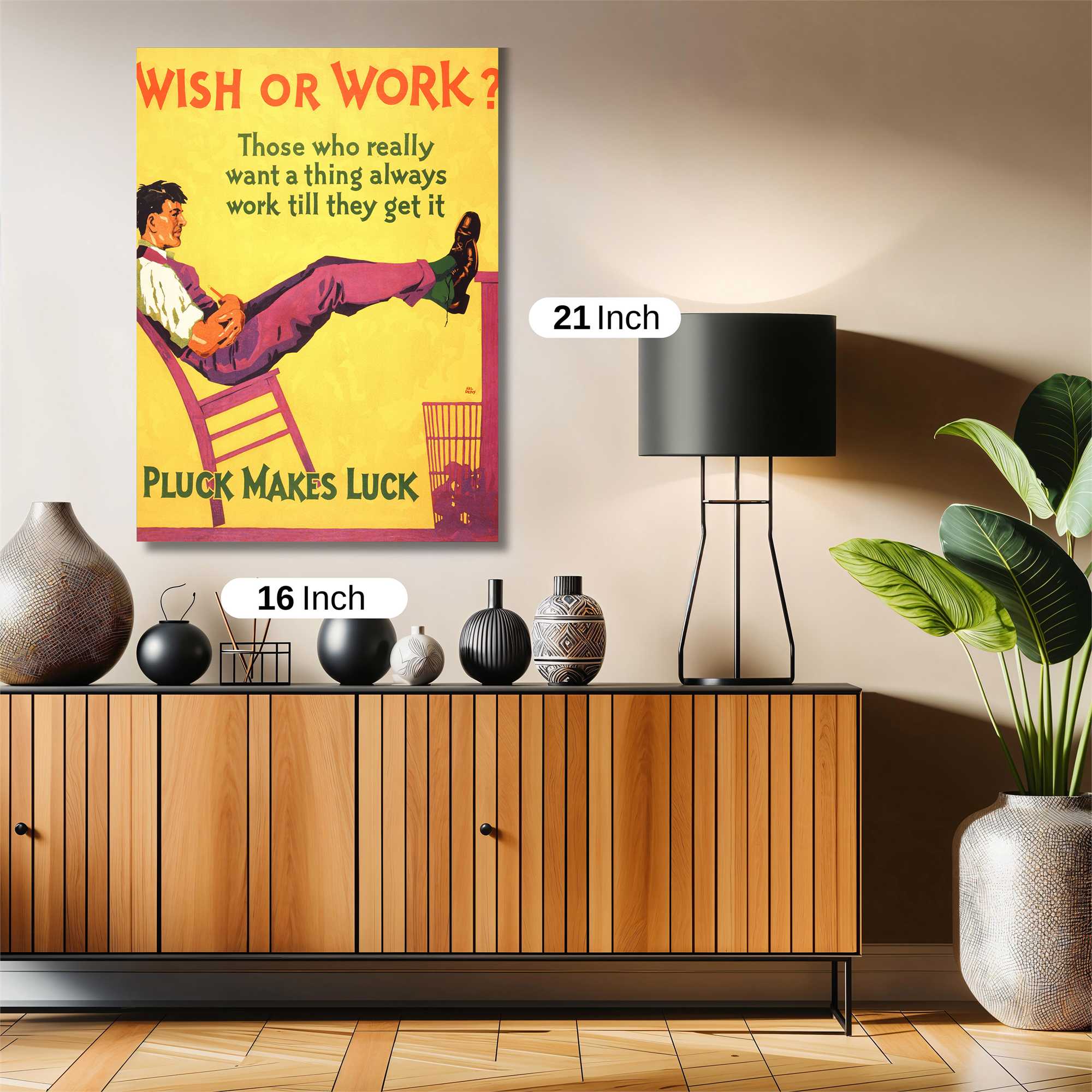 Lazybones Lament Safe Wall Magnetic / M