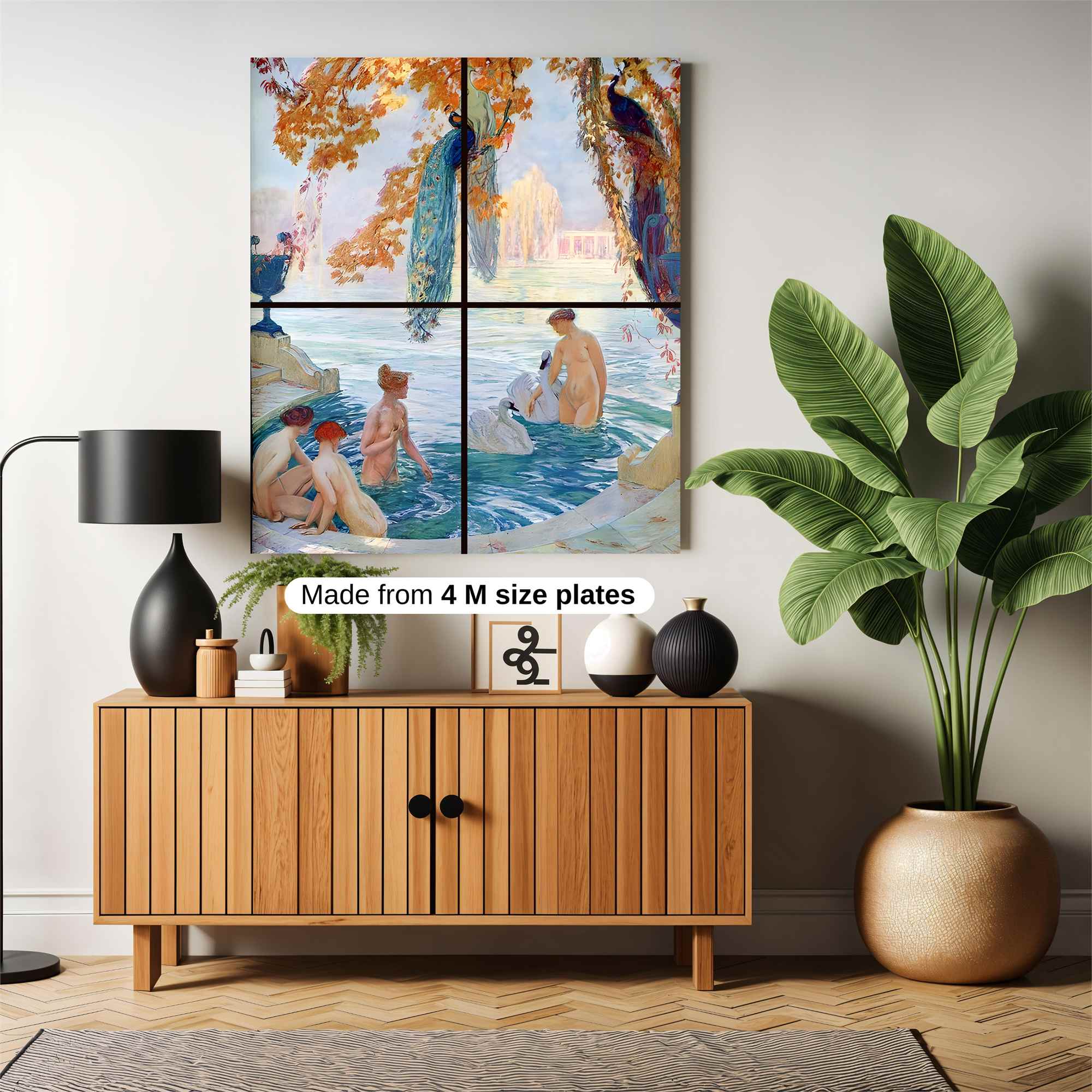 Swan Serenity Safe Wall Magnetic / M