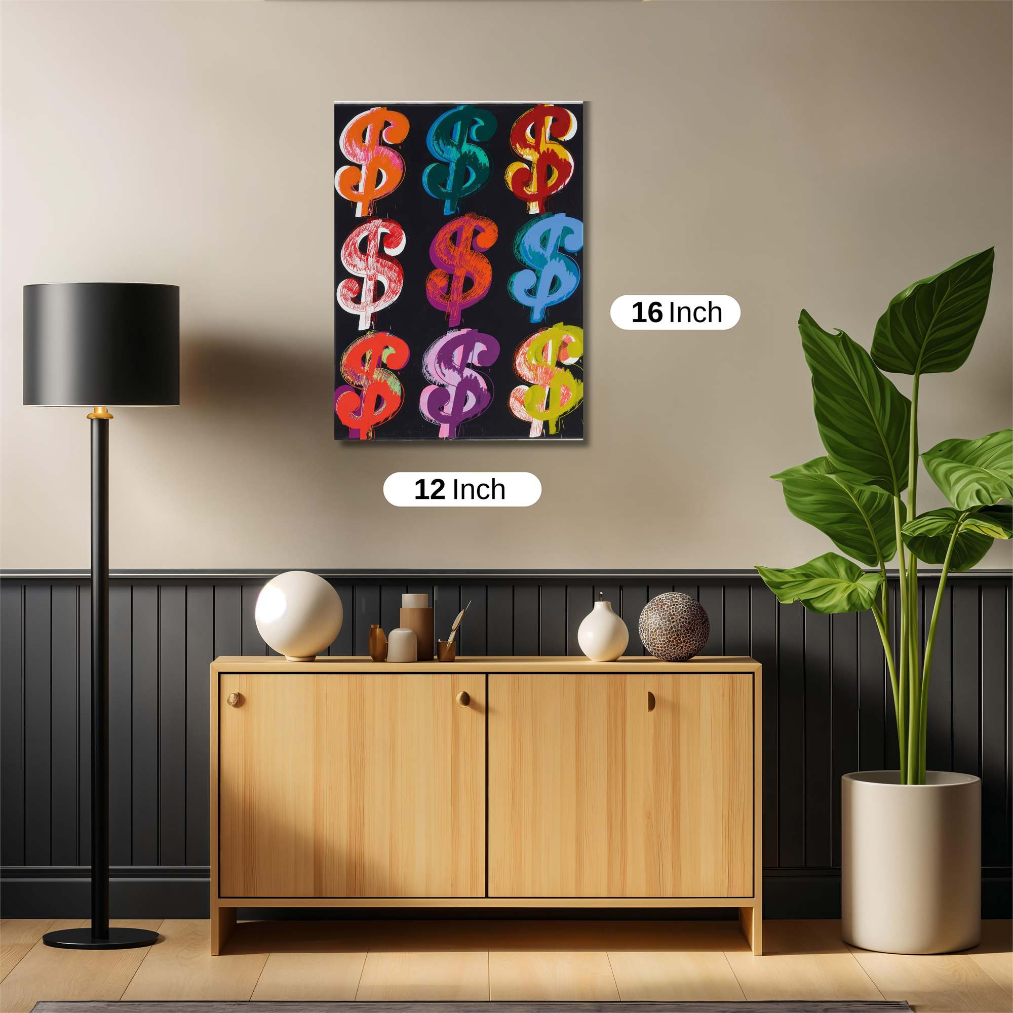 Warhol Wealth Safe Wall Magnetic / M