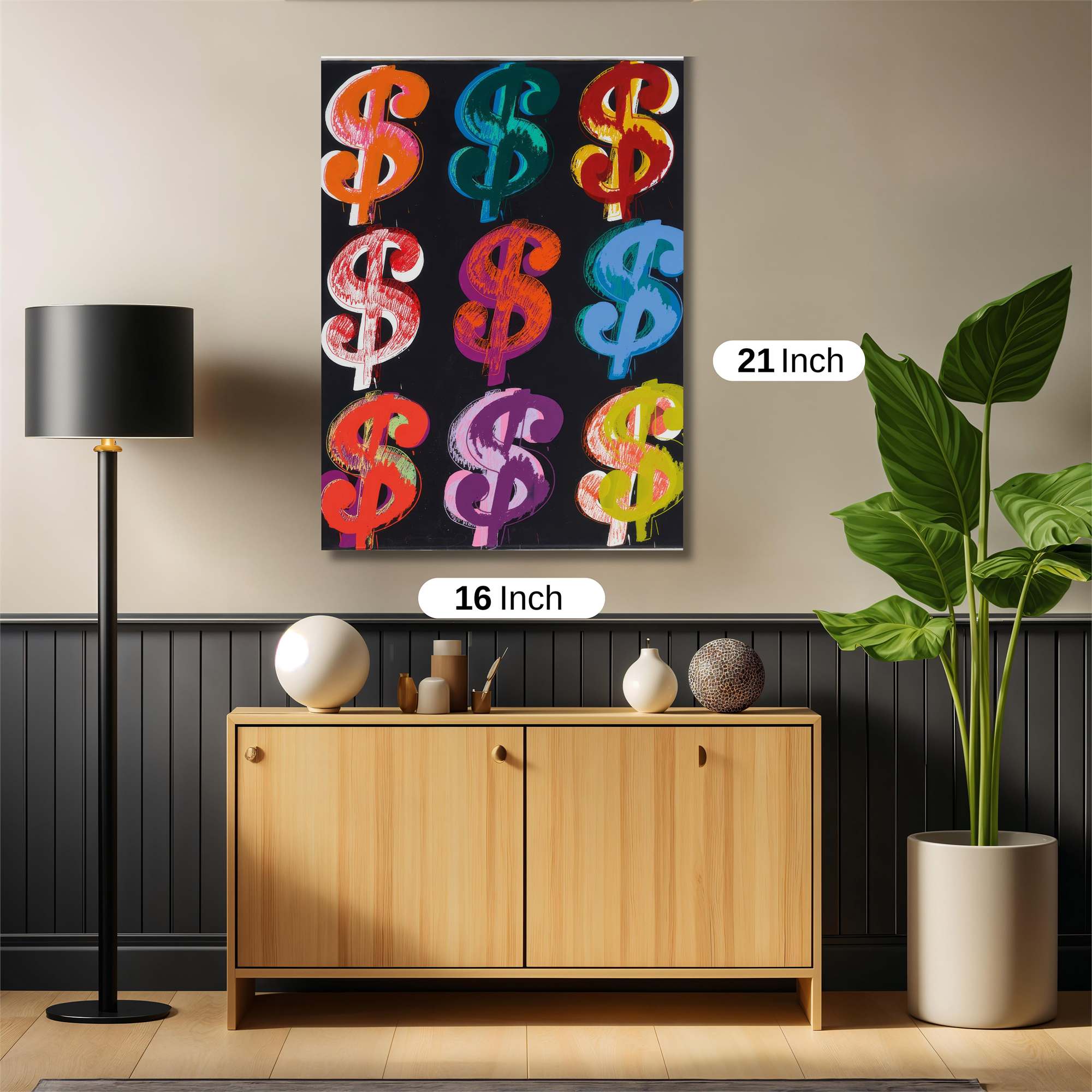 Warhol Wealth Safe Wall Magnetic / M