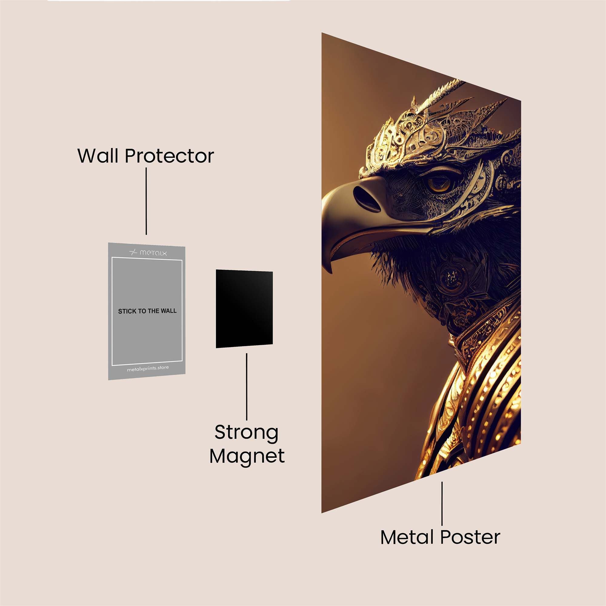 Eagle Majestic Safe Wall Magnetic / M