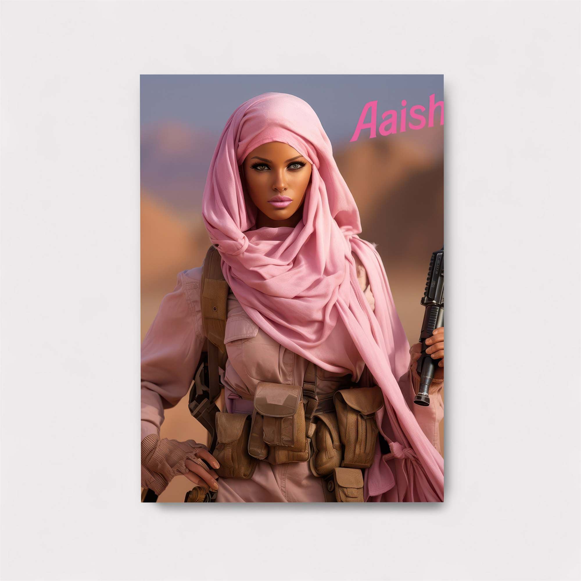 Aaiisha Warrior Safe Wall Magnetic / M