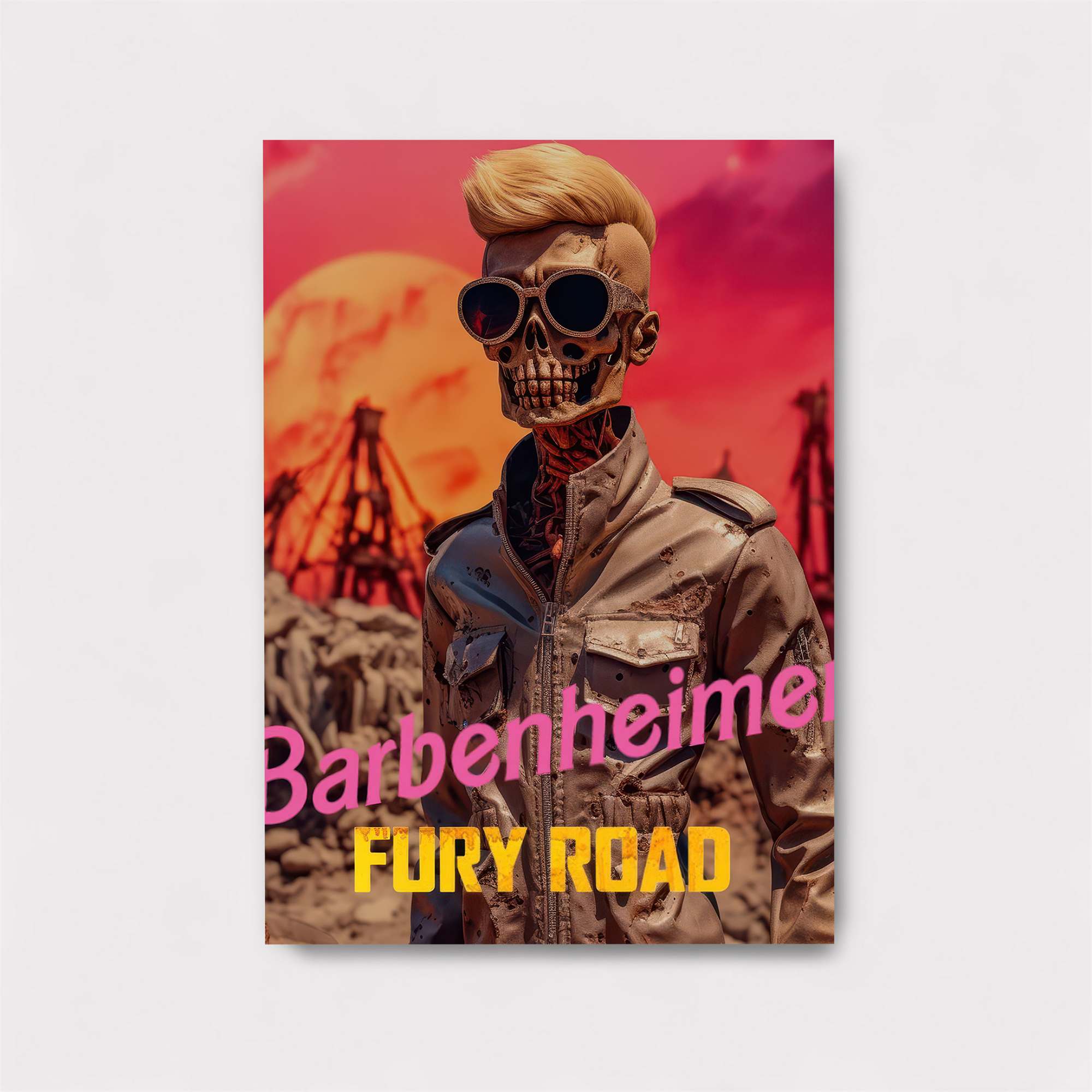 Skull Rebellion Safe Wall Magnetic / M