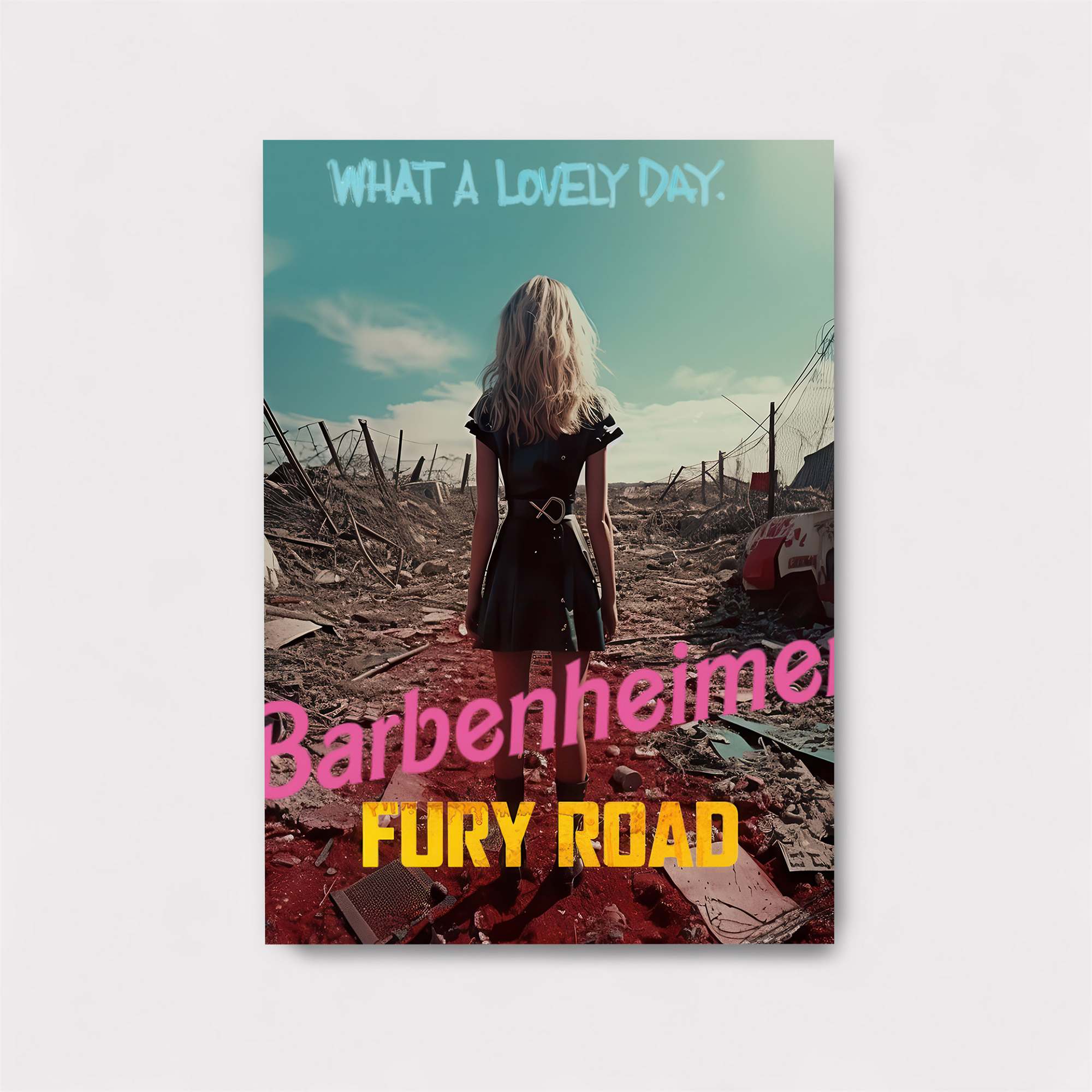 Apocalyptic Barbie Safe Wall Magnetic / M