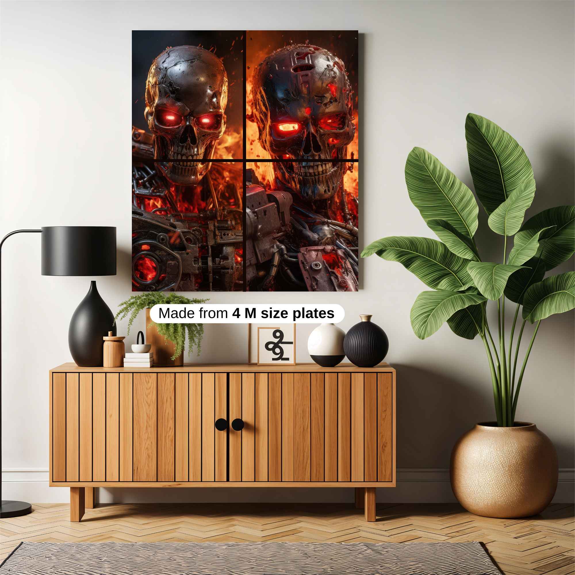Terminator Inferno Safe Wall Magnetic / M