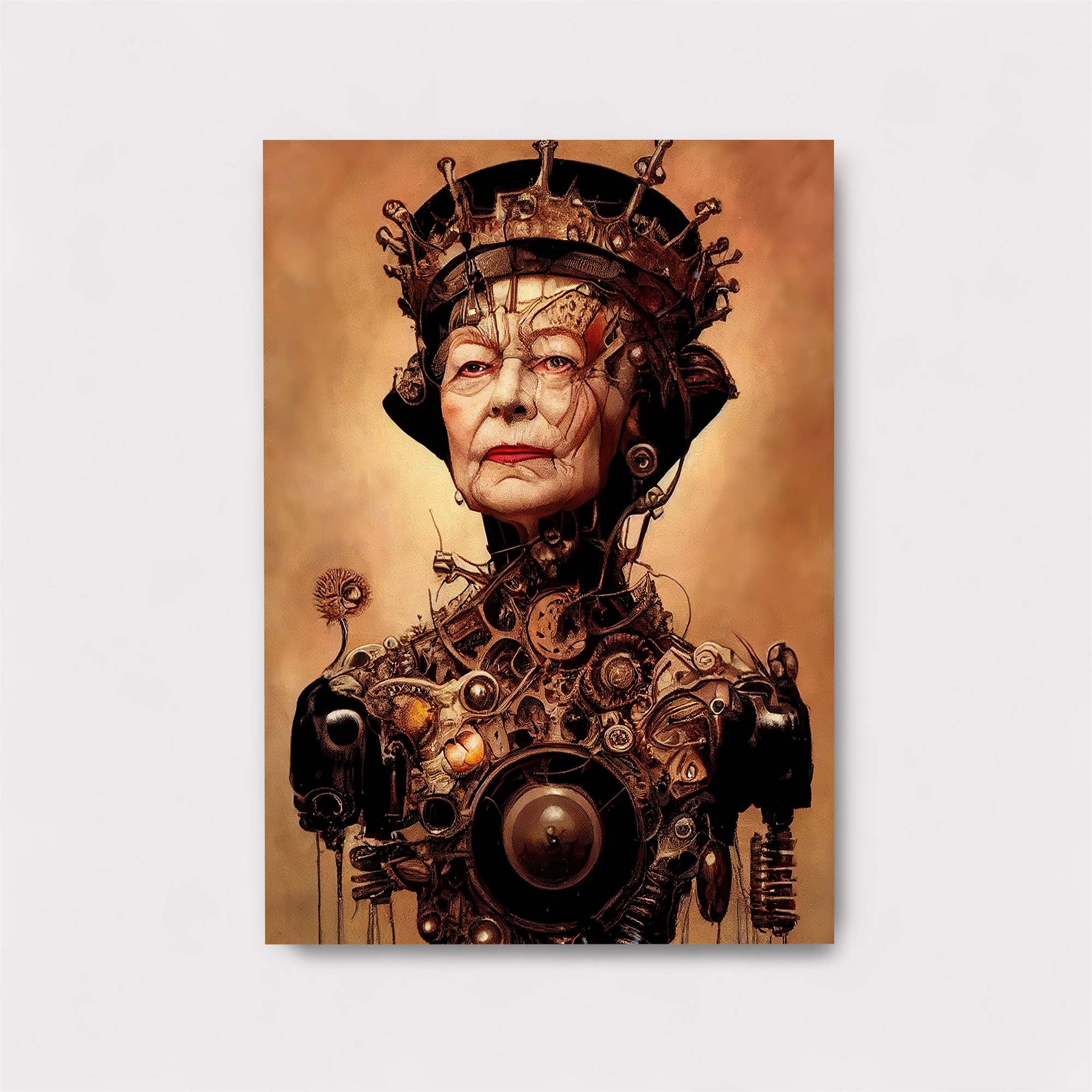 Queen Intricate Safe Wall Magnetic / M