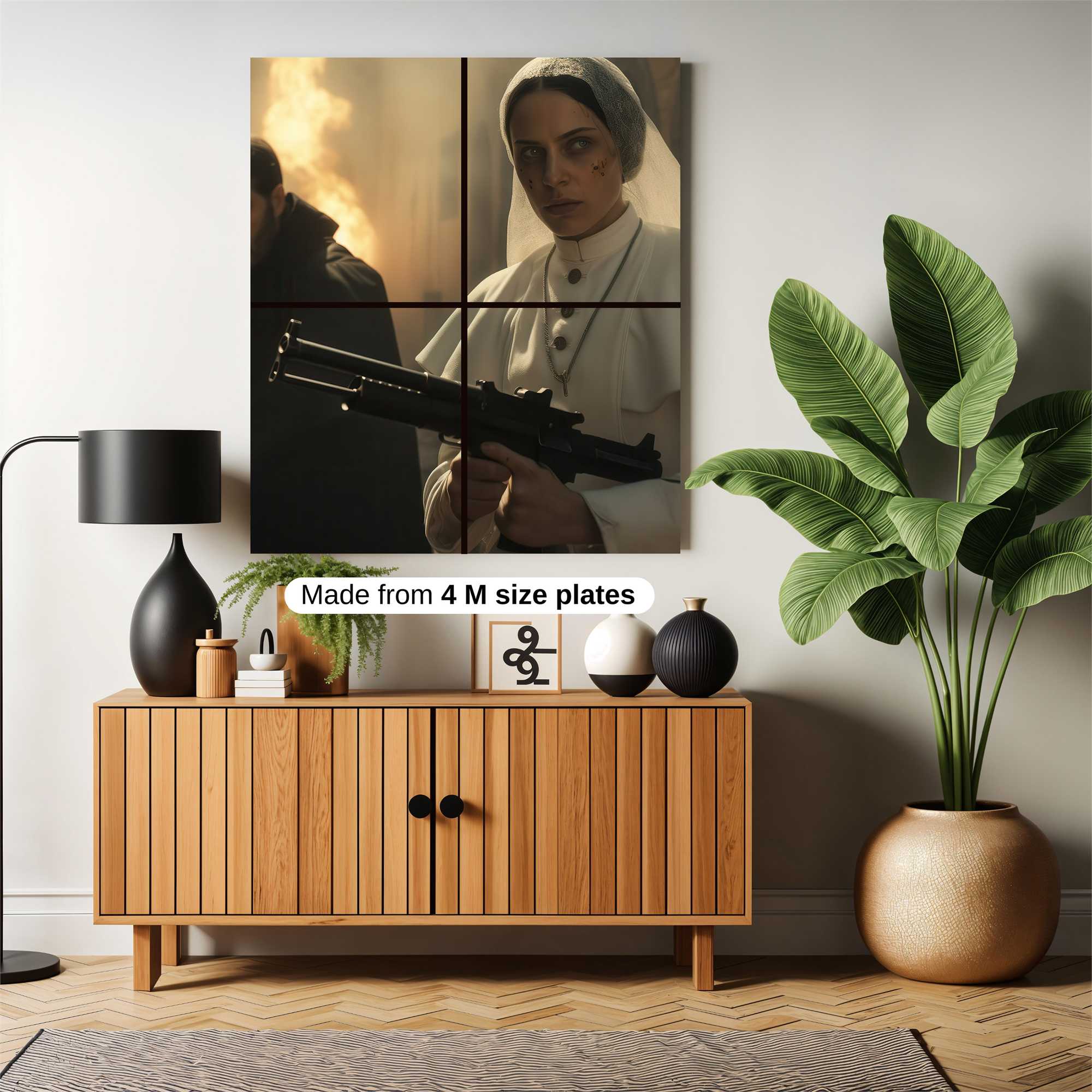 Nun's Wrath Safe Wall Magnetic / M