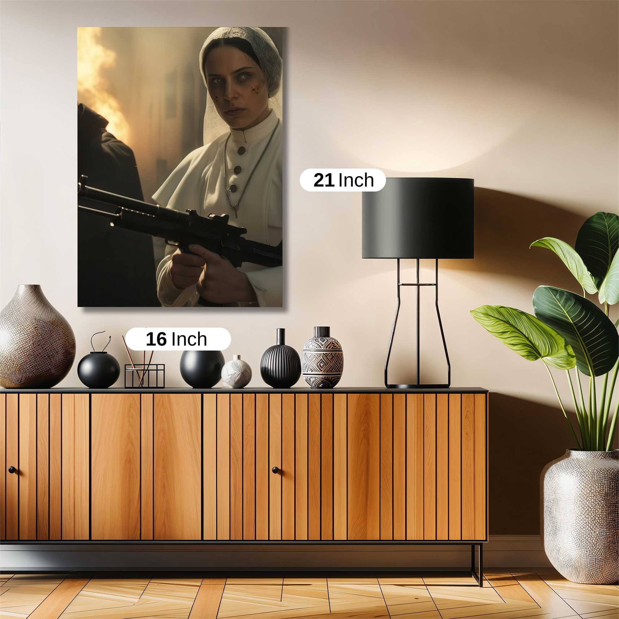Nun's Wrath Safe Wall Magnetic / M