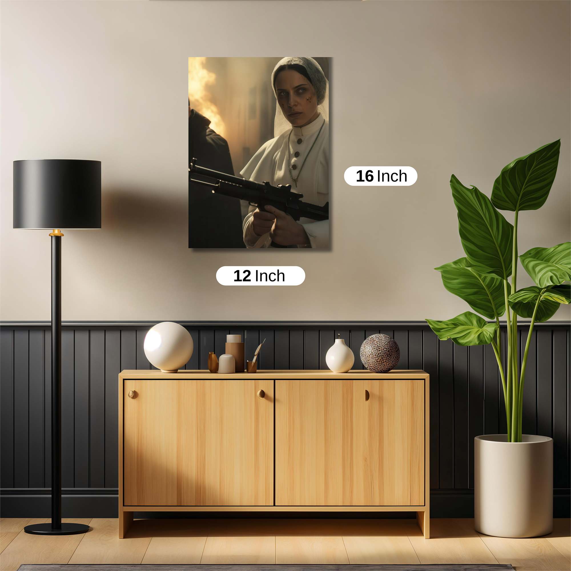 Nun's Wrath Safe Wall Magnetic / M