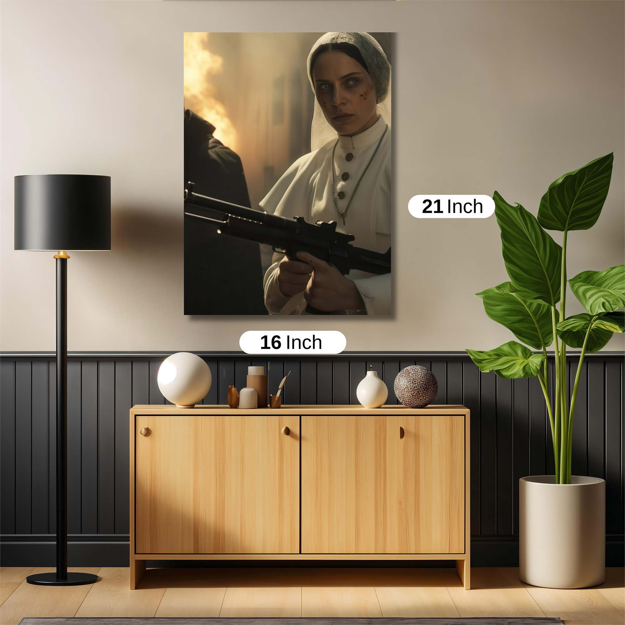 Nun's Wrath Safe Wall Magnetic / M