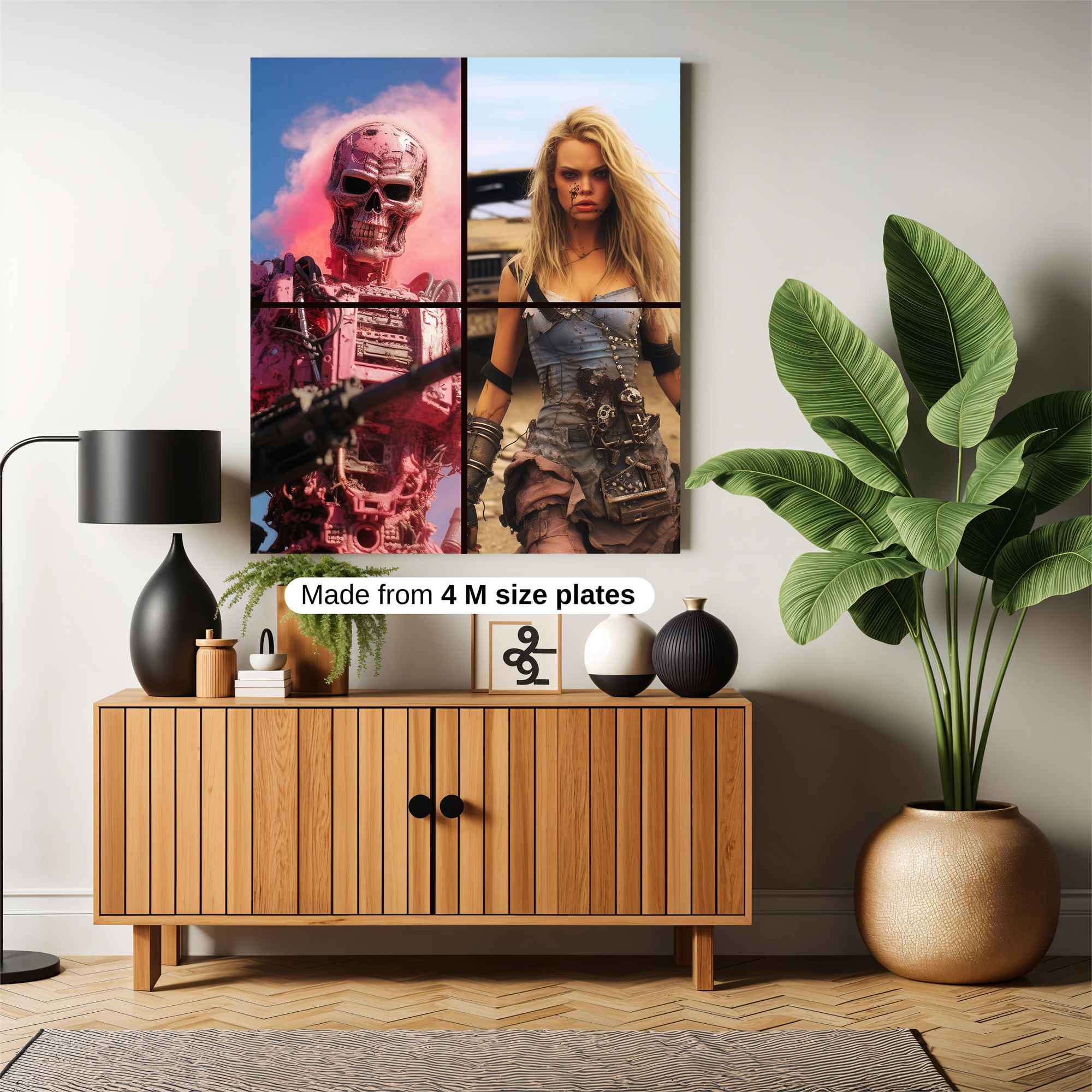 Terminator Apocalyptic Safe Wall Magnetic / M