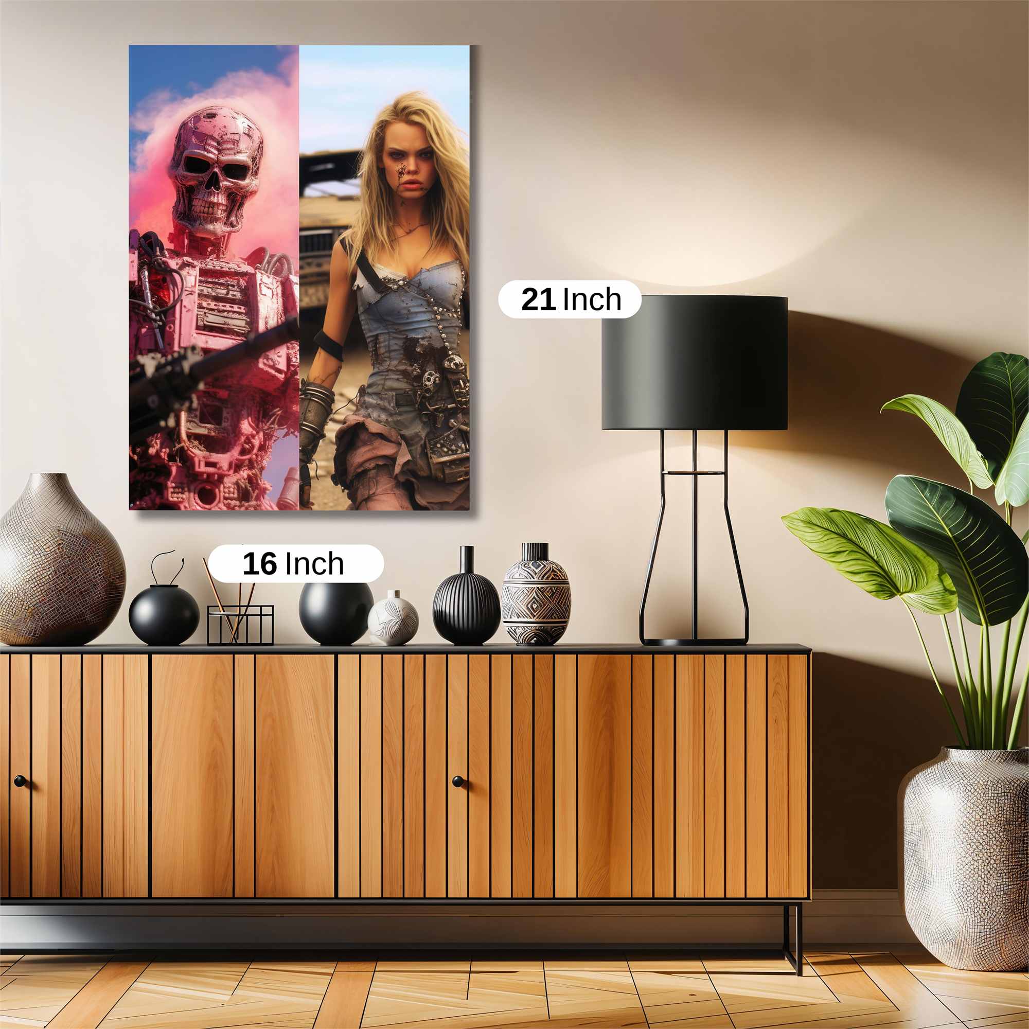 Terminator Apocalyptic Safe Wall Magnetic / M